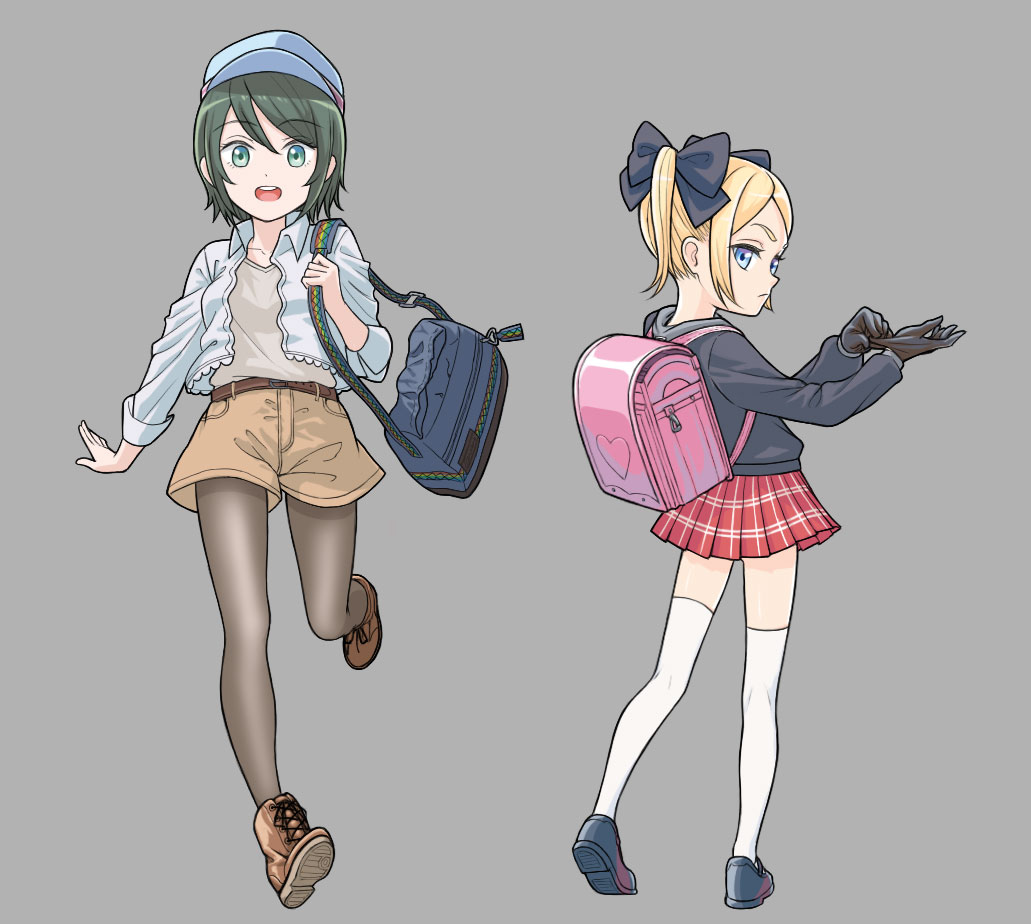 女の子立ち絵イラスト-1