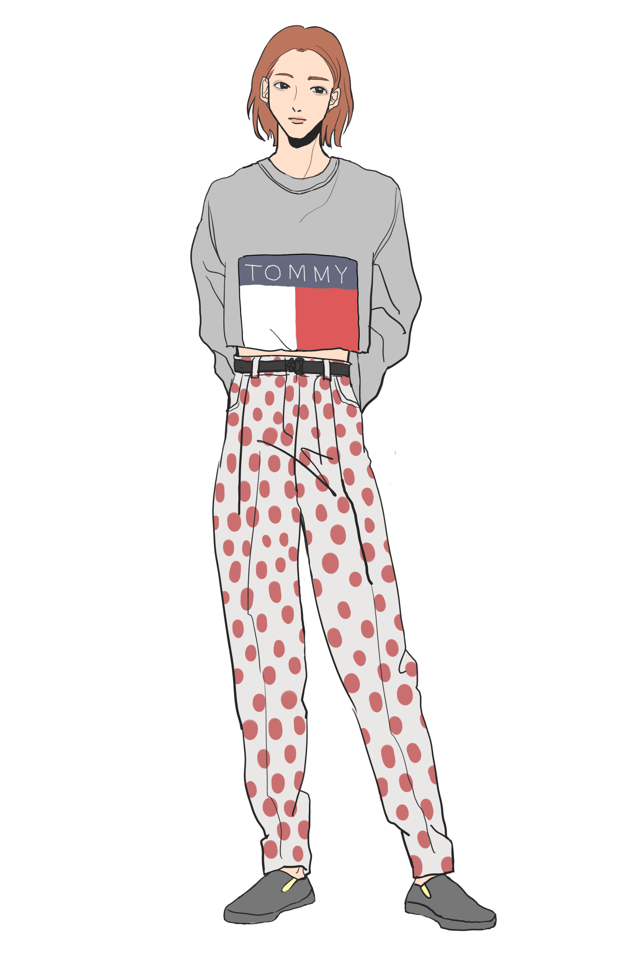 コーディネートイラスト コーディネートイラスト