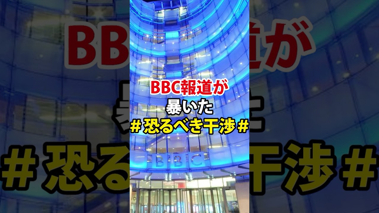2年間続いた嫌がらせ…C国の人権問題を研究した結果＃中国＃BBC＃イギリス