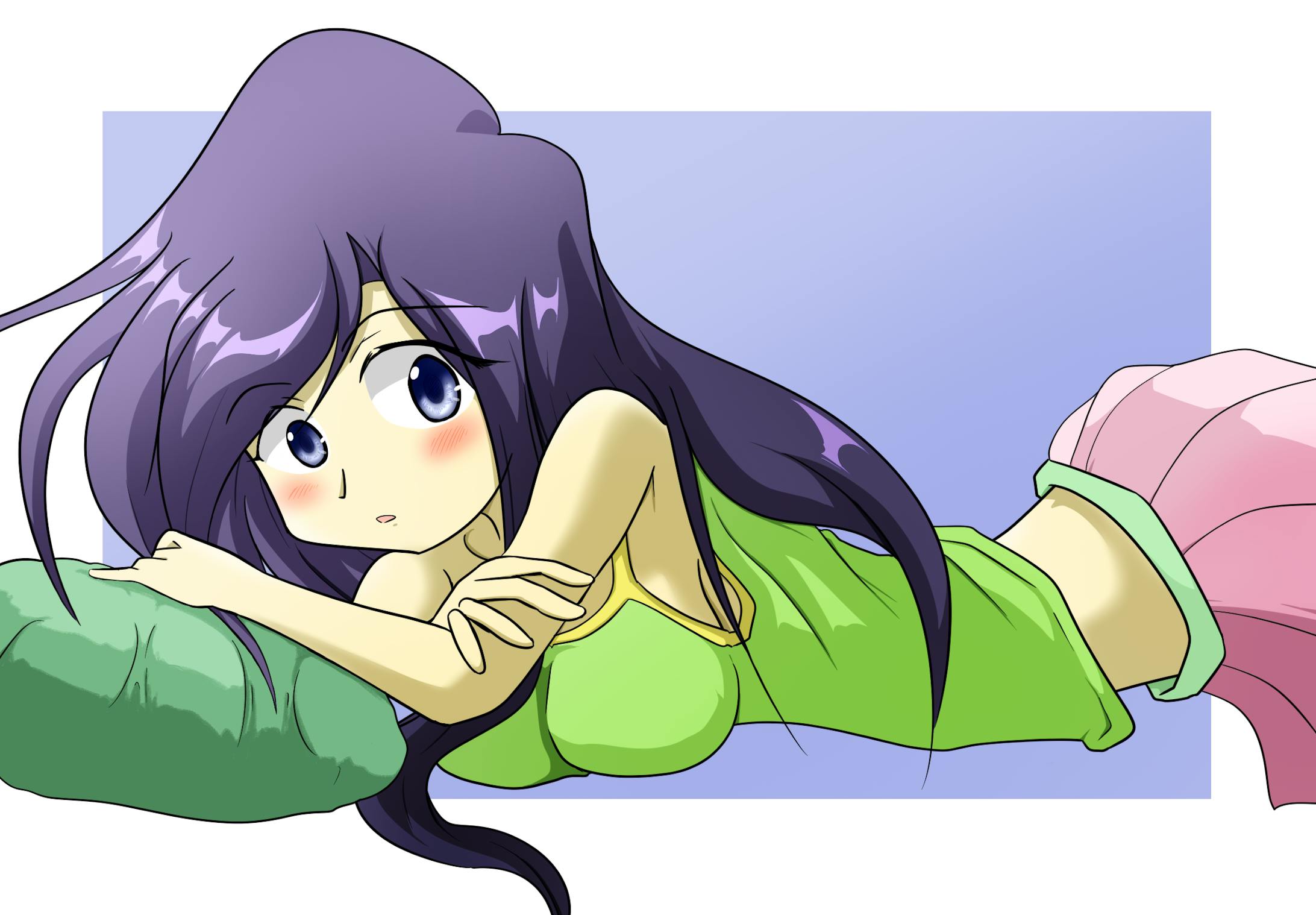 うつ伏せ-1