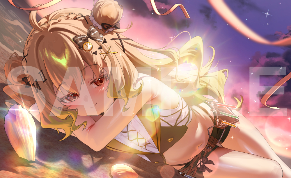 ハコネクト所属　翠森アトリ新衣装記念イラスト-1