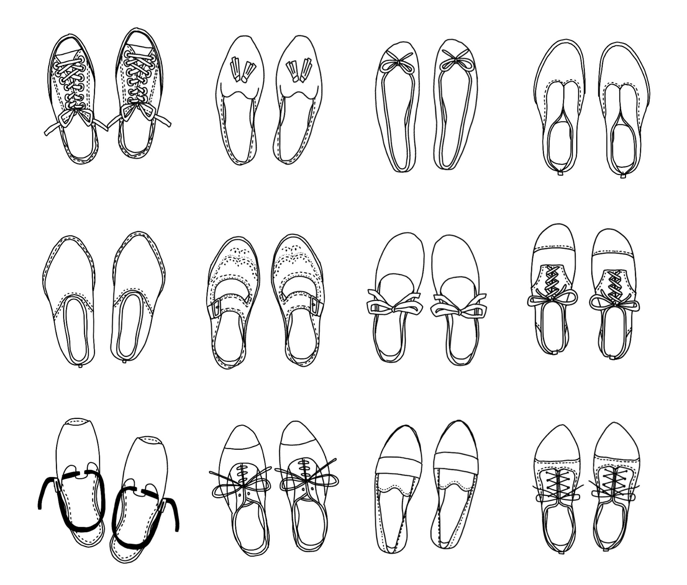 おしゃれイラスト線画 おしゃれイラスト線画