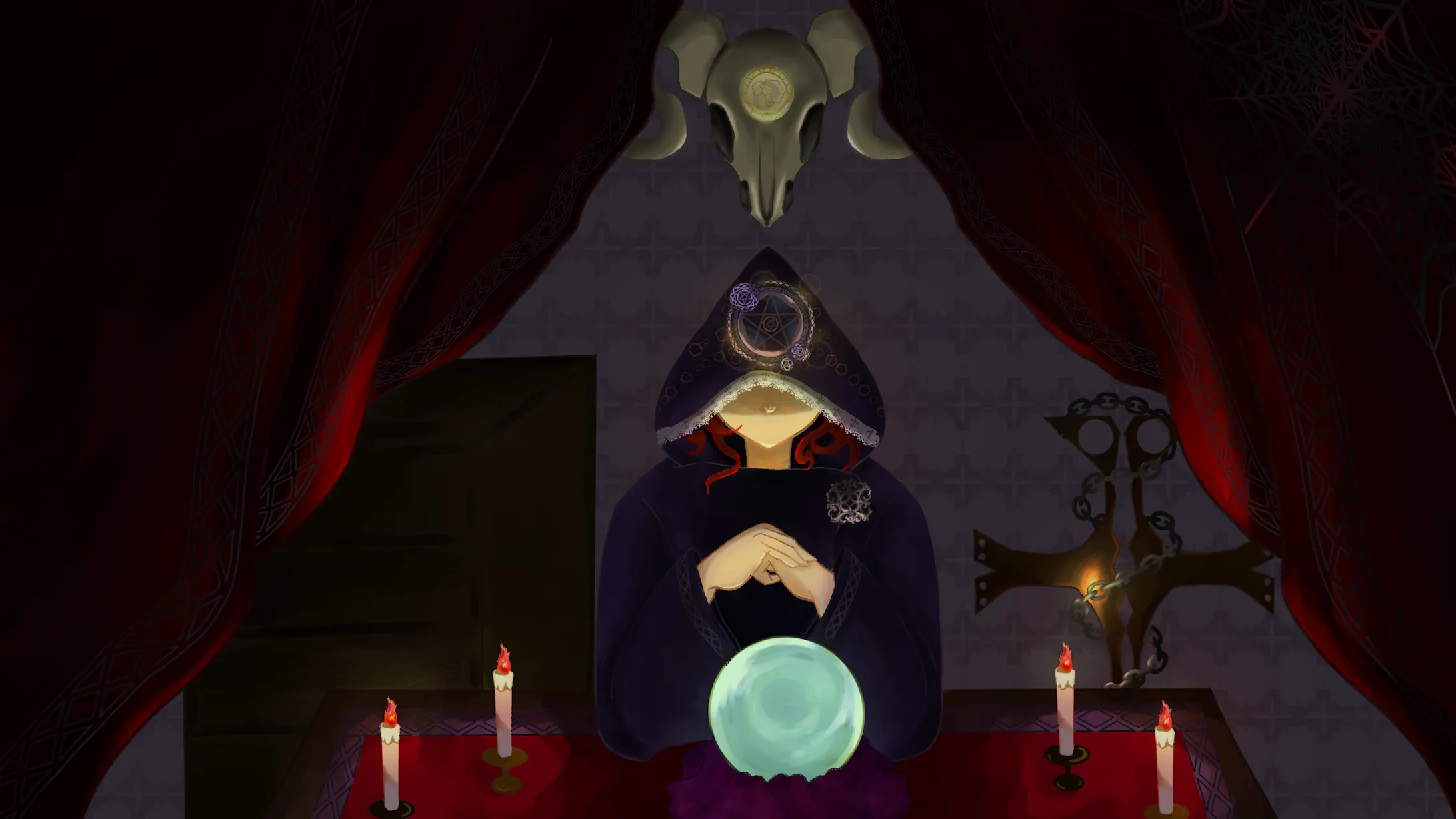 サムネイルと背景