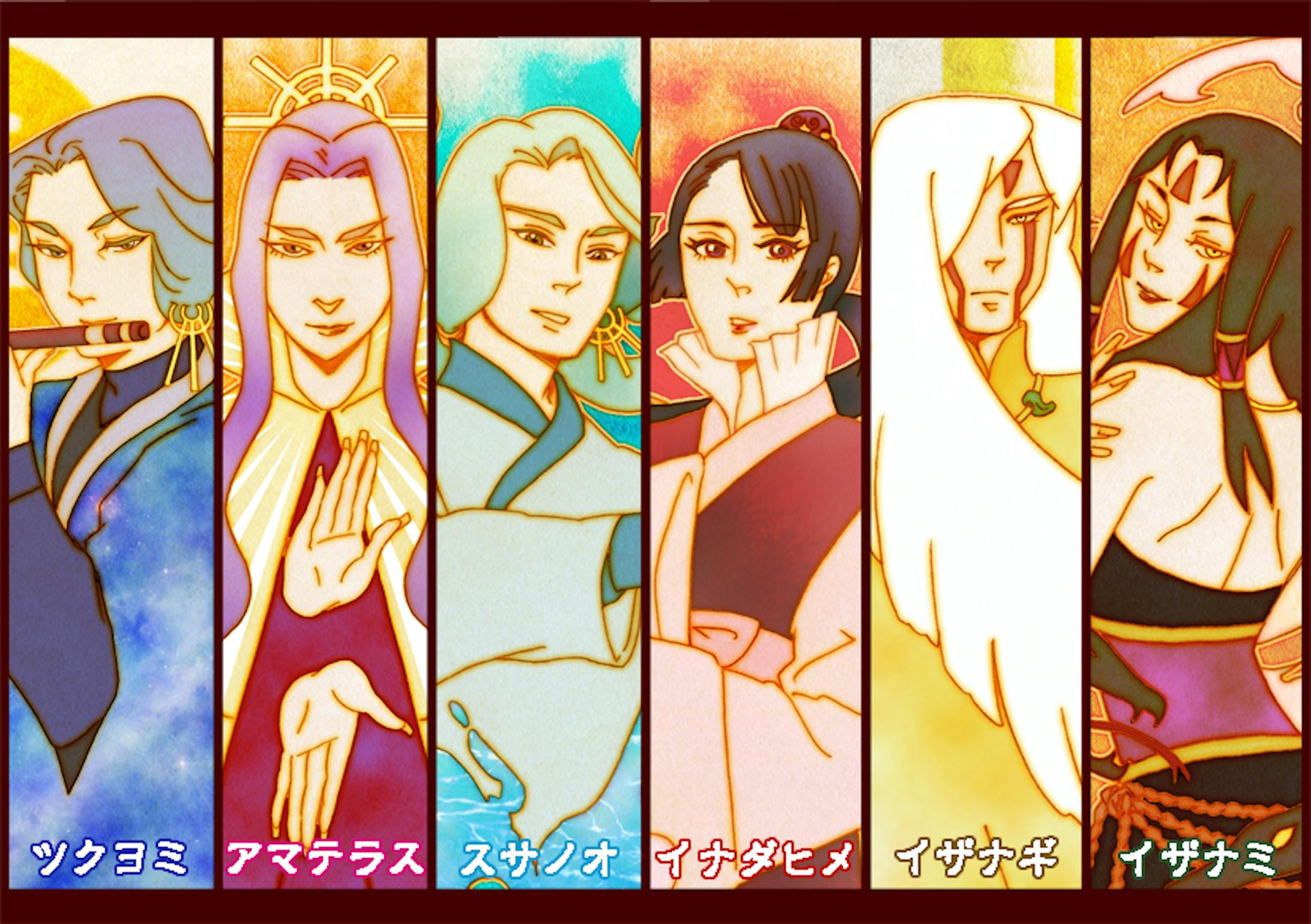 日本神話キャラクター 日本神話キャラクター