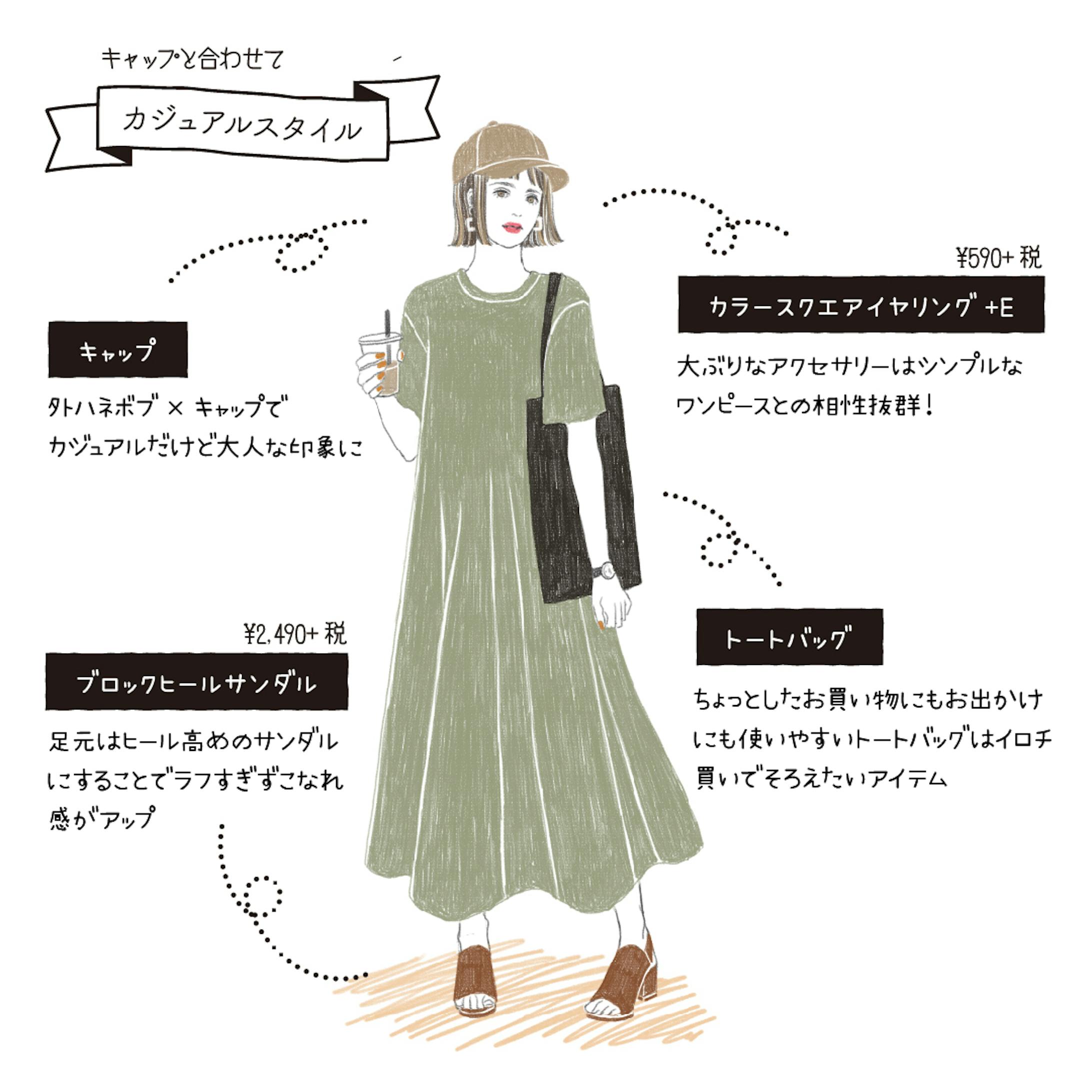 Work インスタアップ用コーデイラスト記事 Work インスタアップ用コーデイラスト記事