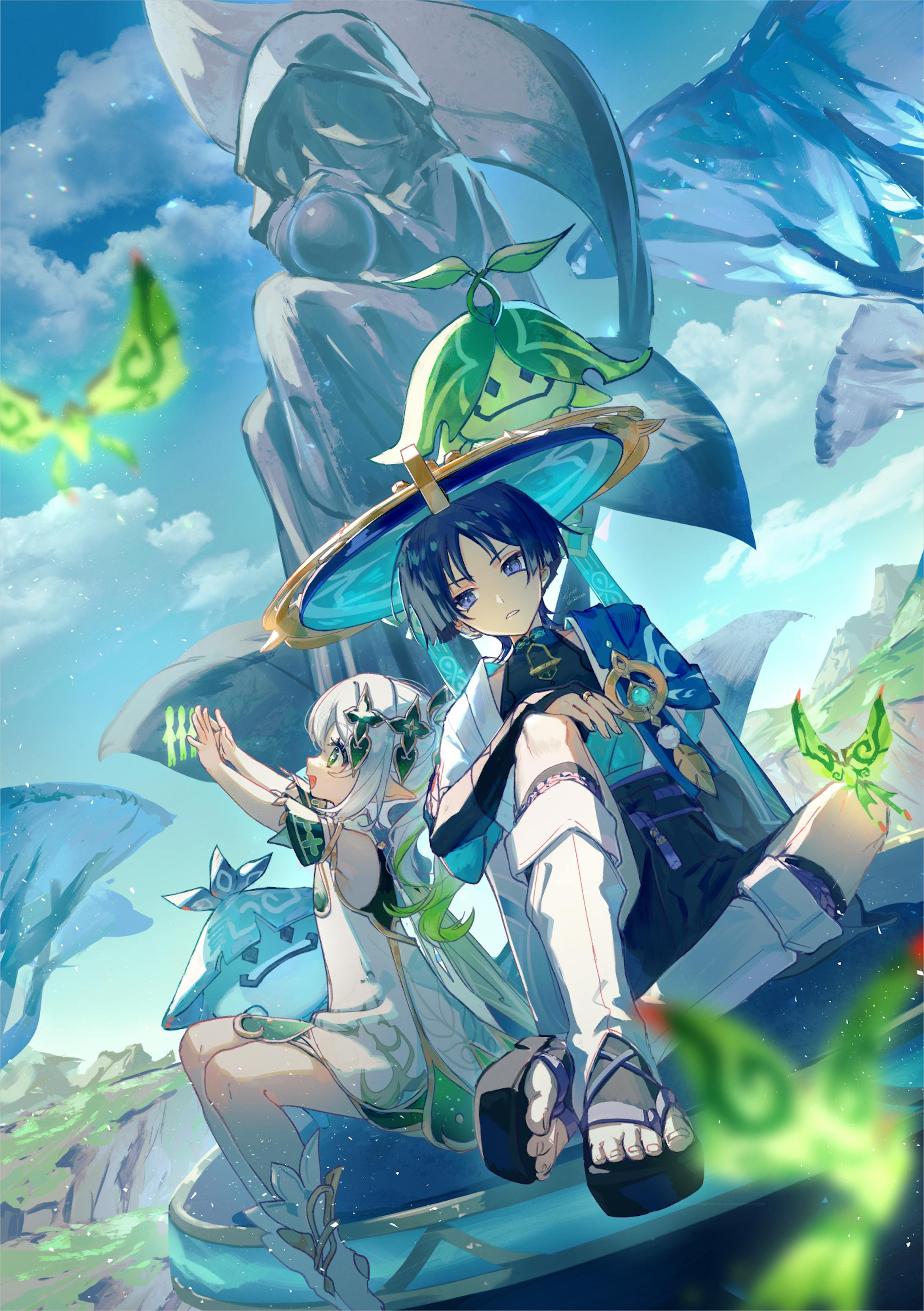 FA / 放浪者＆ナヒーダ（原神）