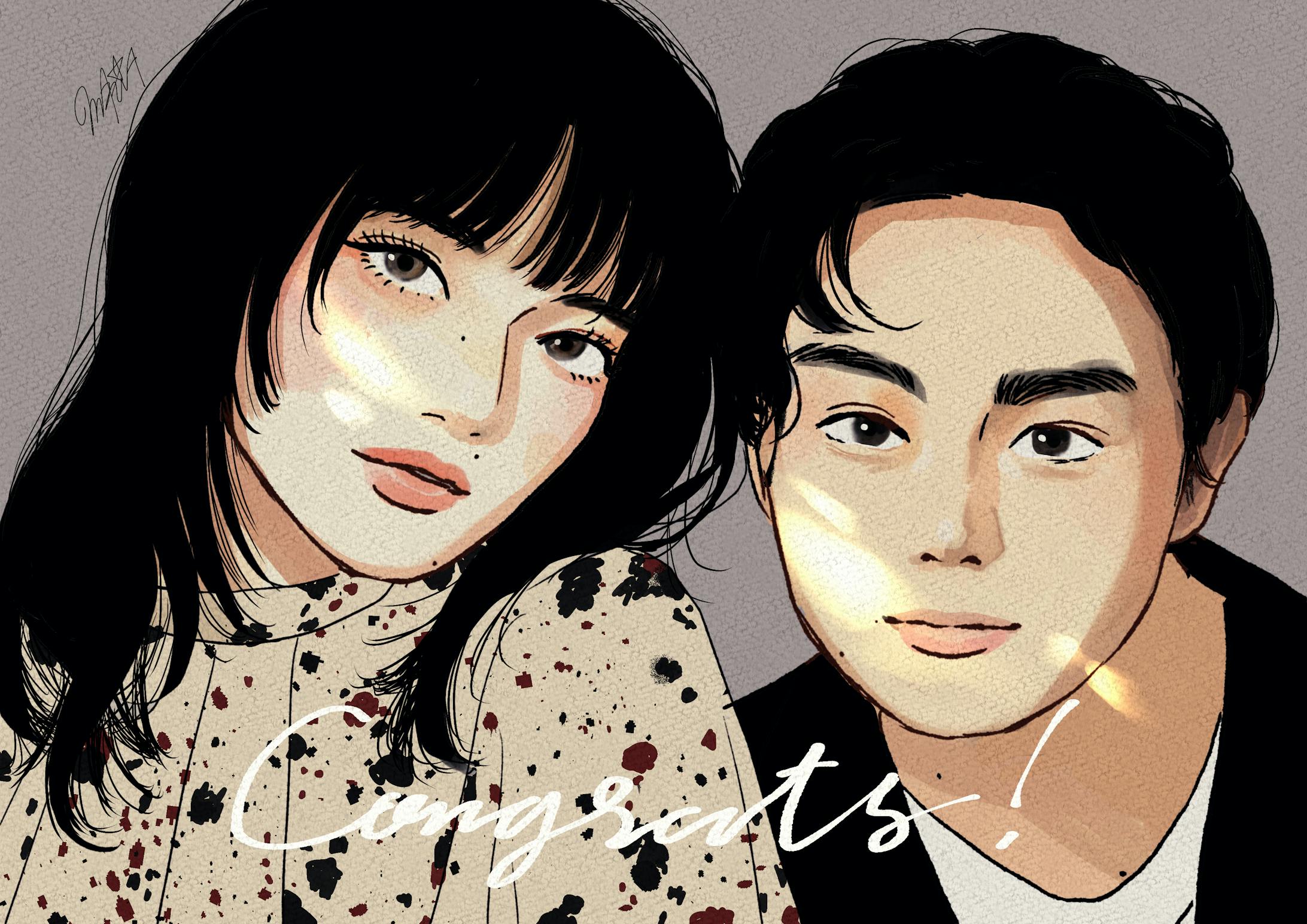 似顔絵等リアル系イラスト 似顔絵等リアル系イラスト