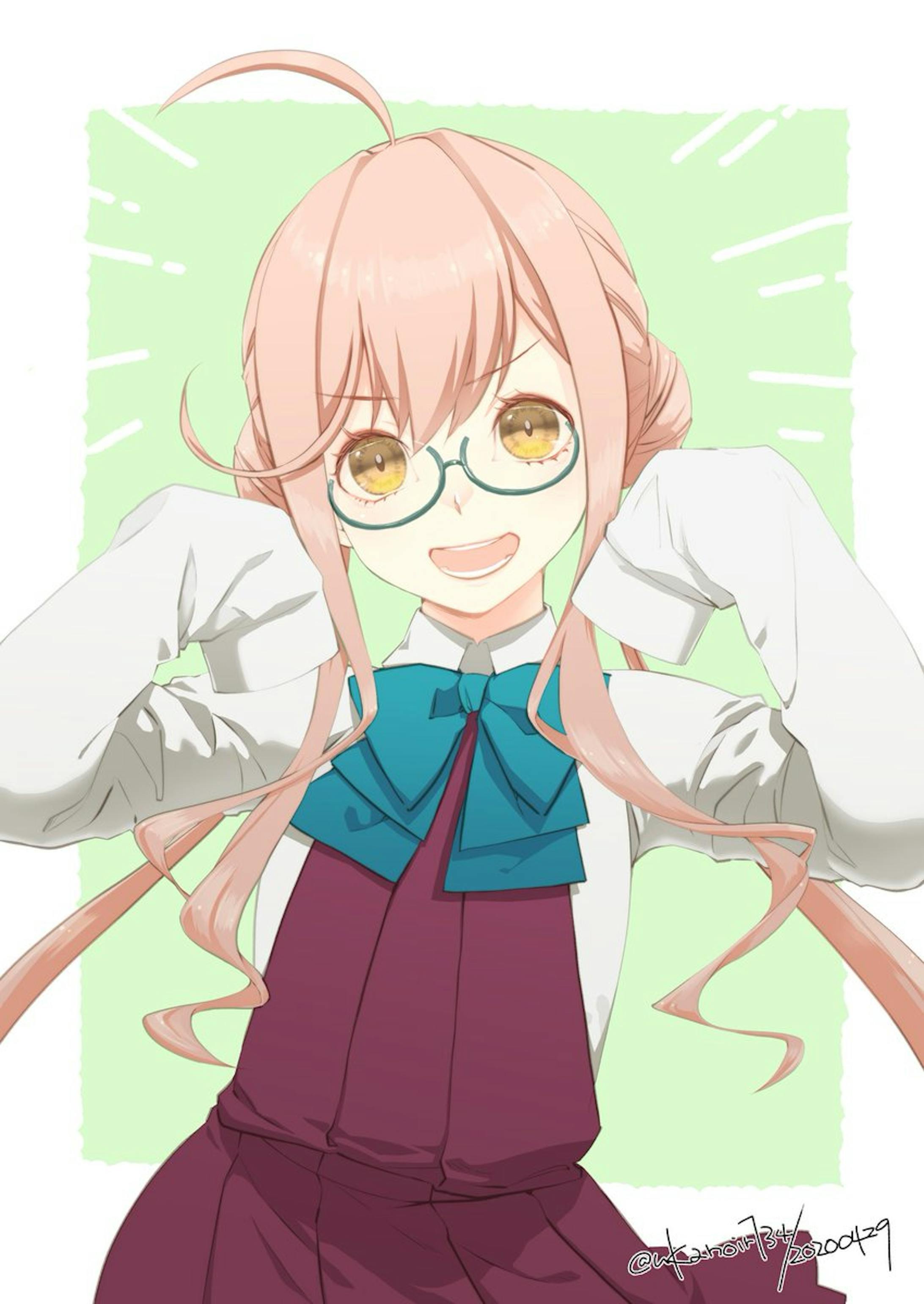 二次創作 女の子バストアップ 二次創作 女の子バストアップ