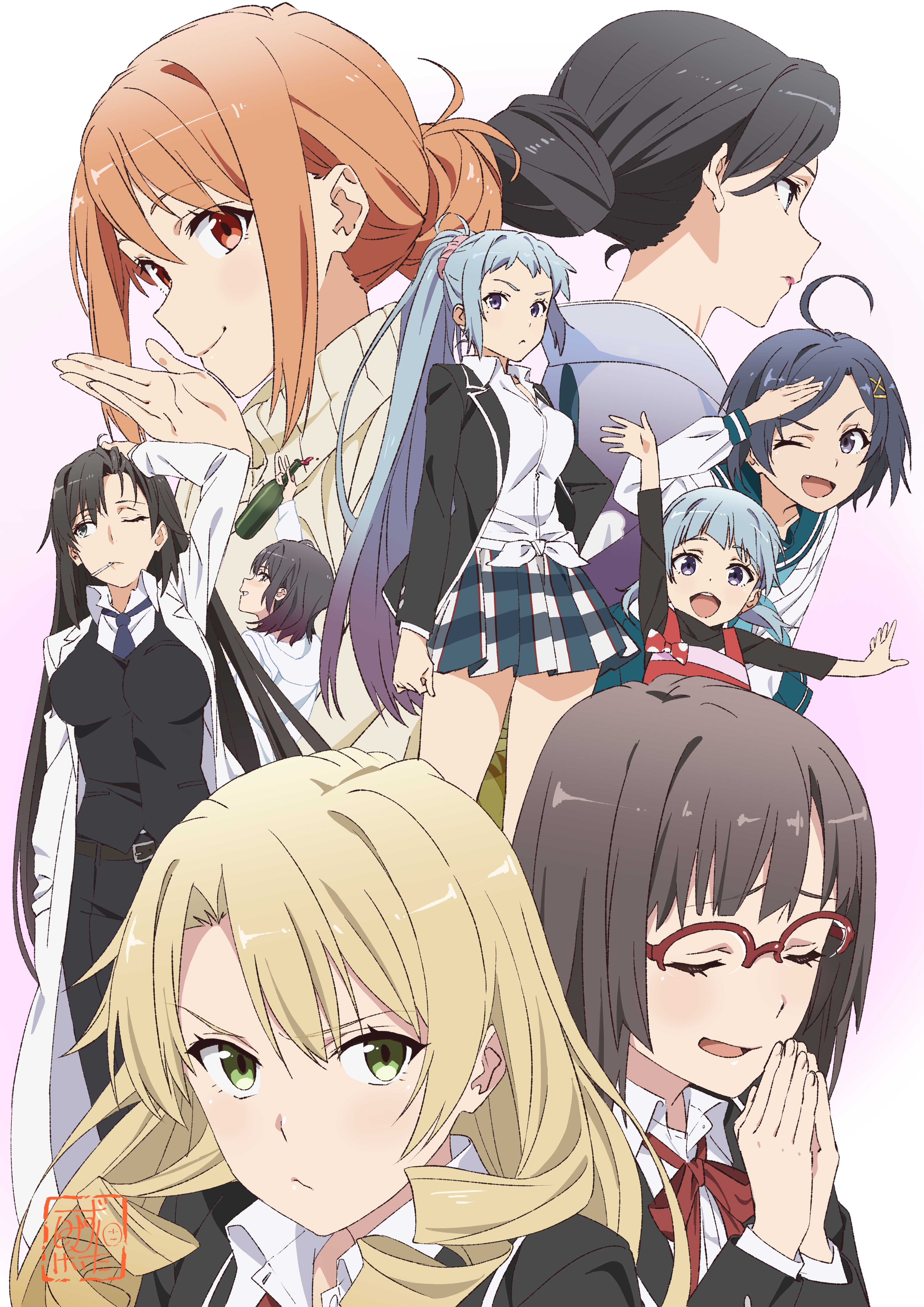 俺ガイル完BDBOX初回特典ブックレットイラスト