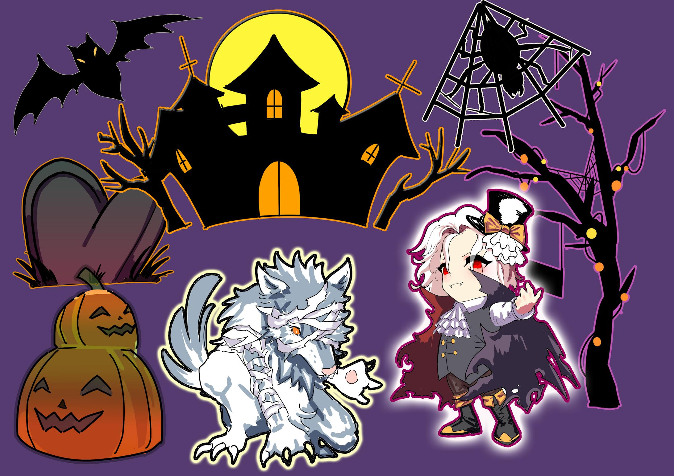 カットイラスト、SDキャラ-1