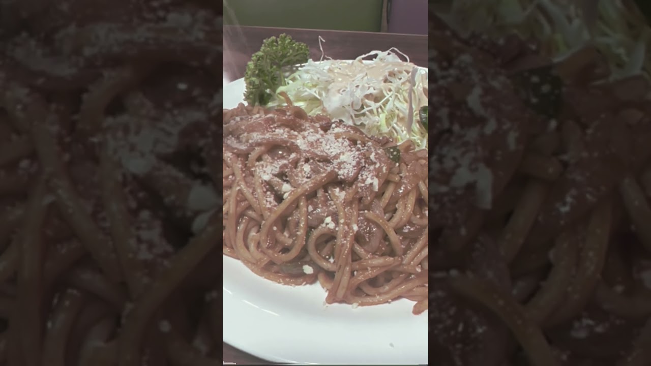 パスタ巻くの下手