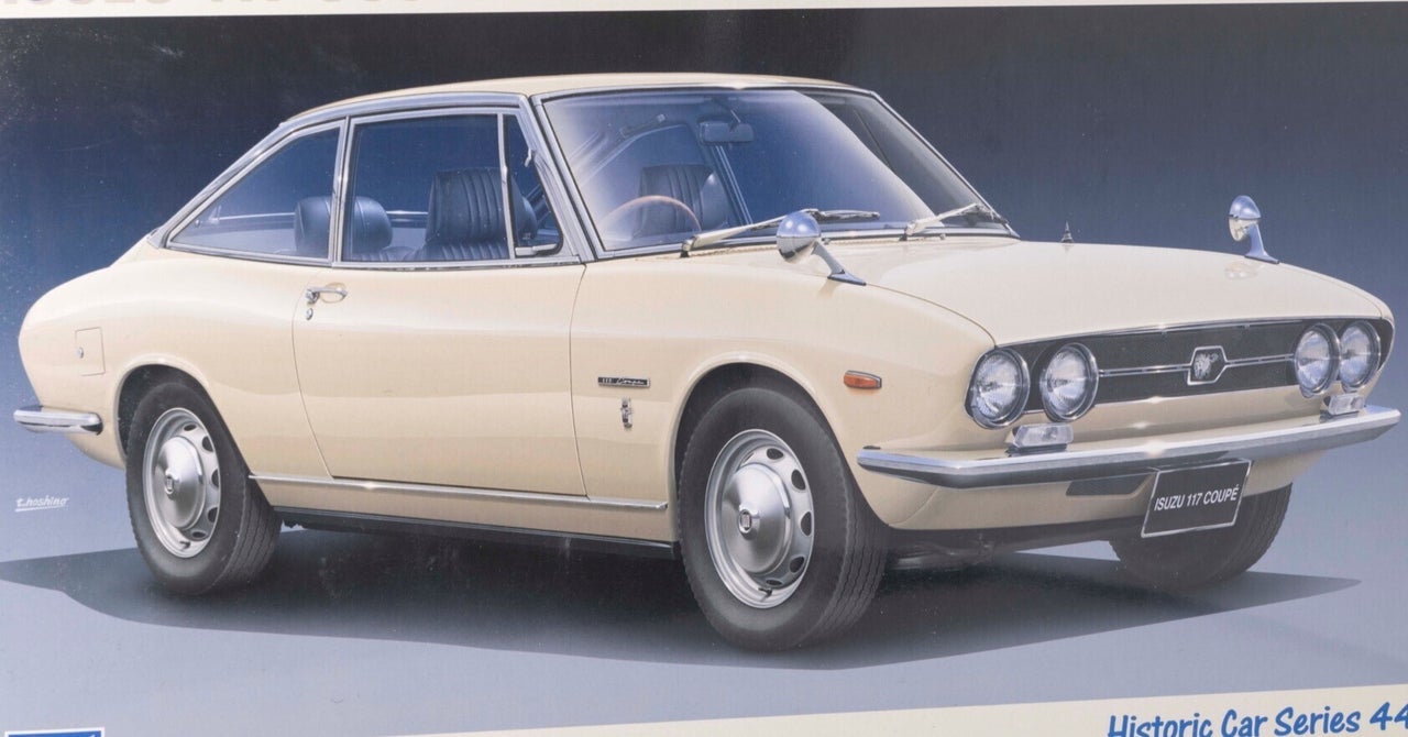 車模型製作レビュー（1/24 いすゞ117クーペ）