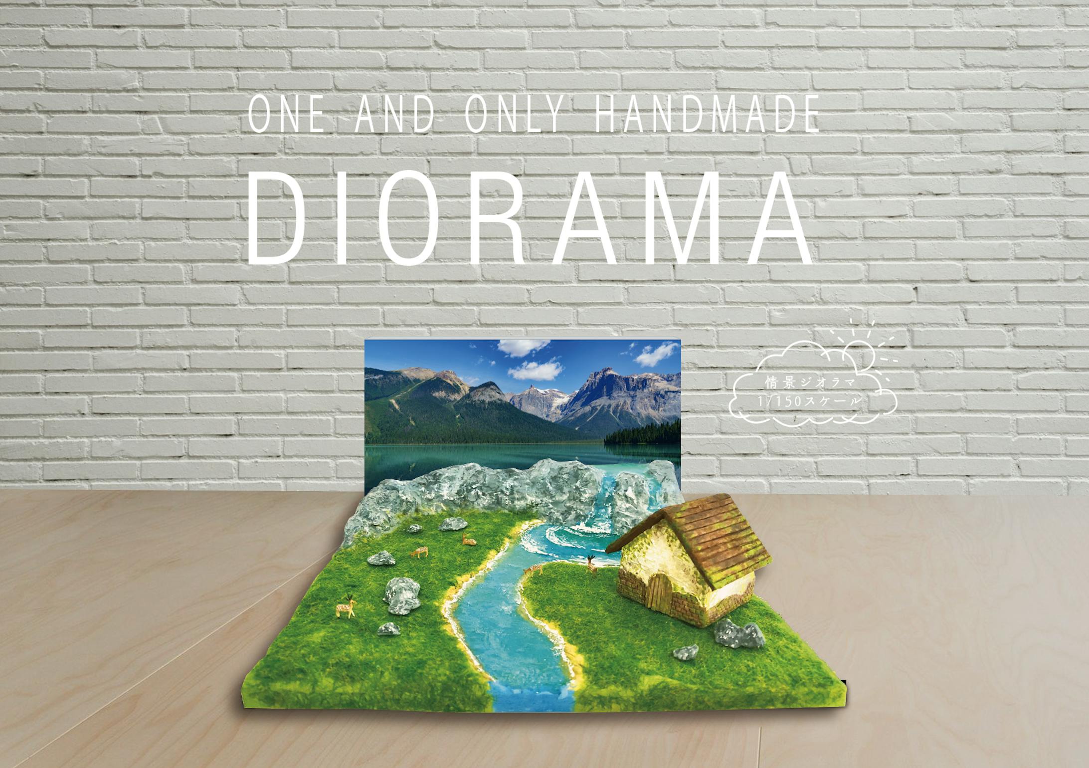 ジオラマ模型（S=1/150）-1