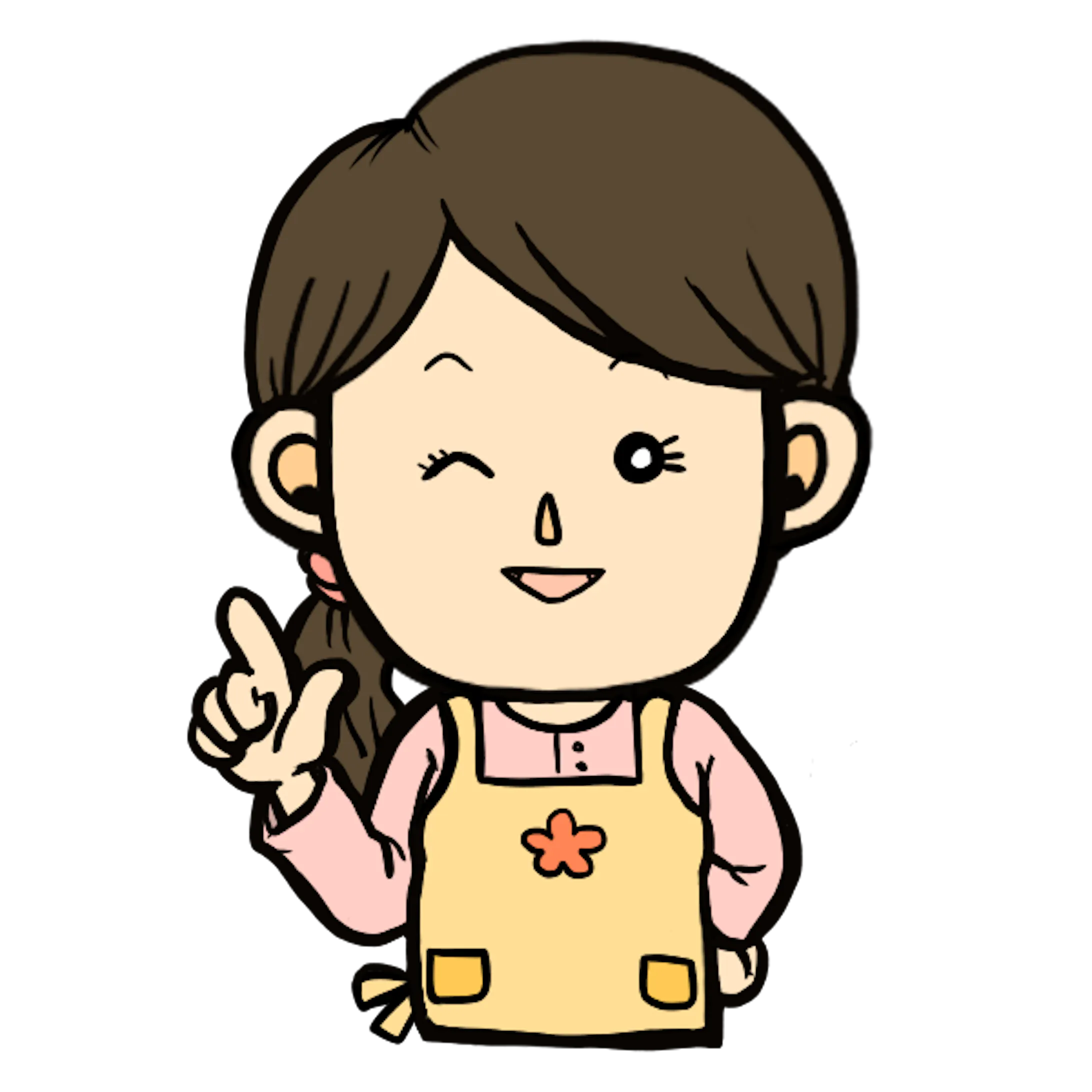 カットイラスト シンプル 人物