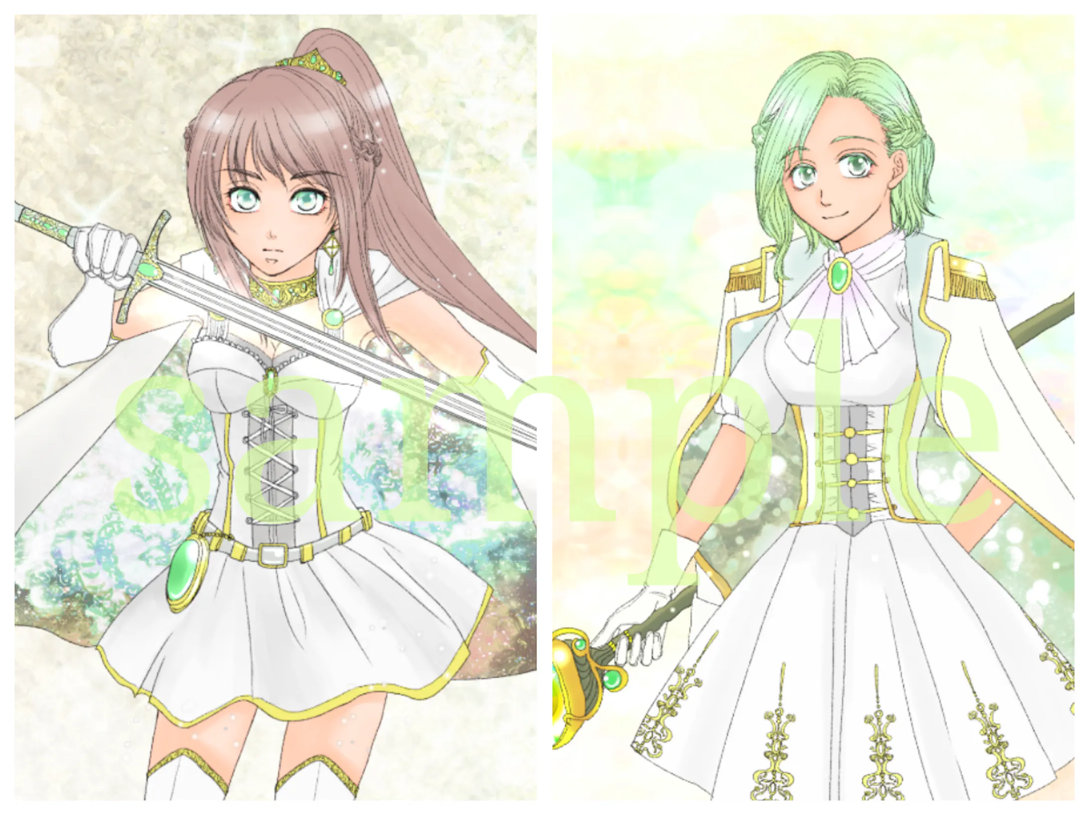 ファンタジーキャラクターデザイン