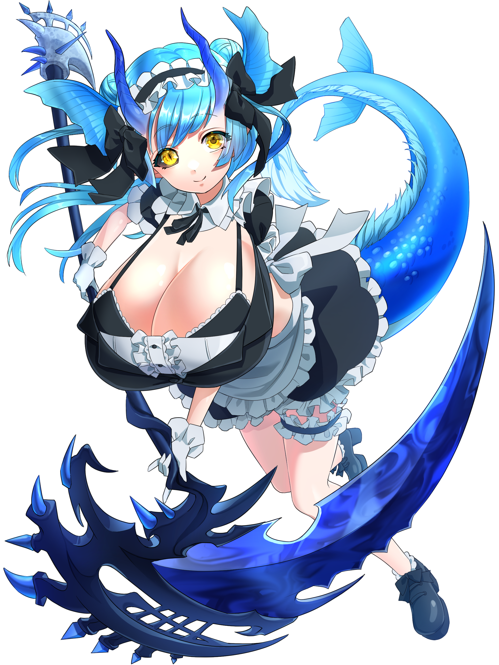 ソシャゲ風イラスト