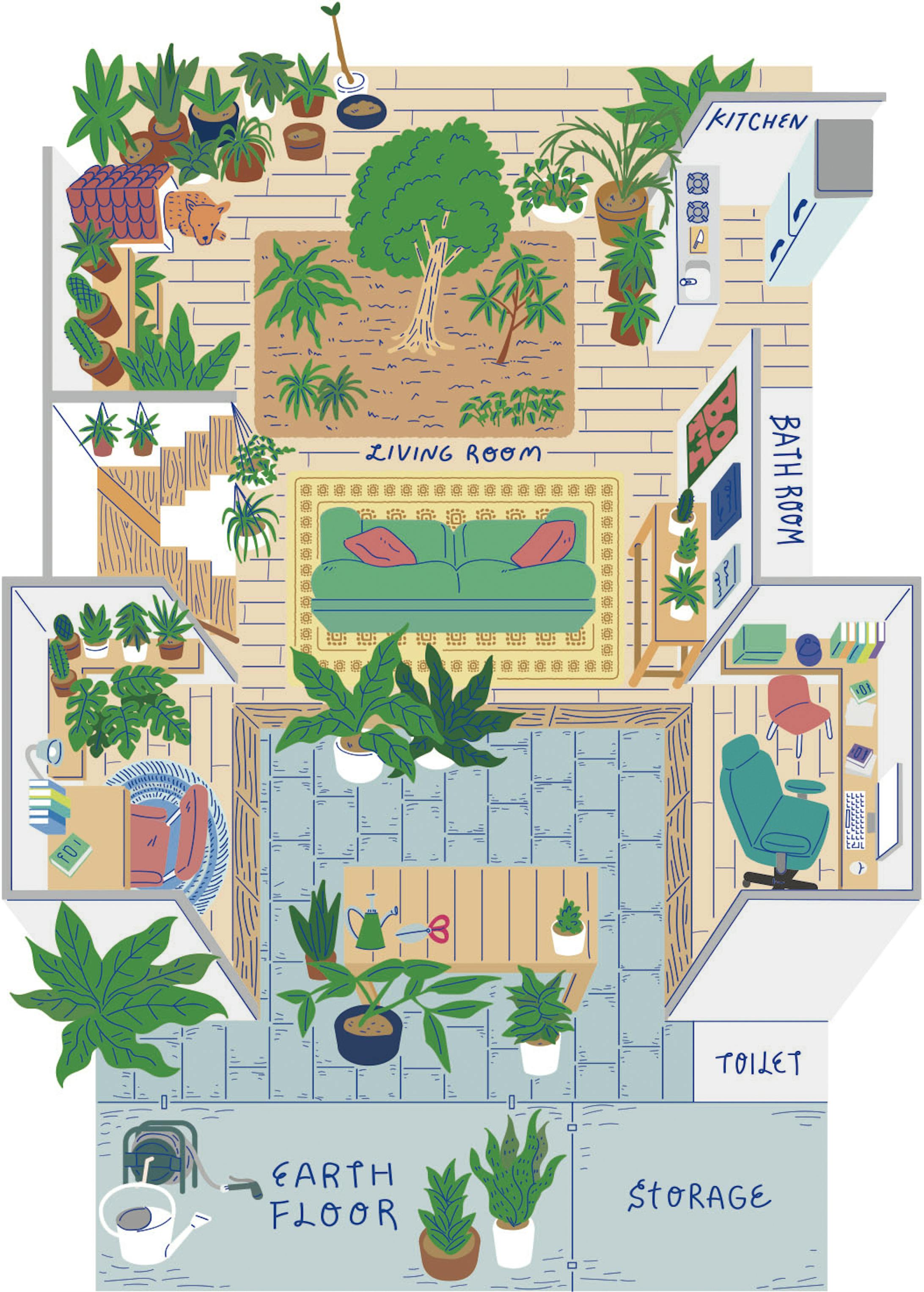 【イラスト】住宅ブランド「LIFE LABEL magazine」WEB記事-1