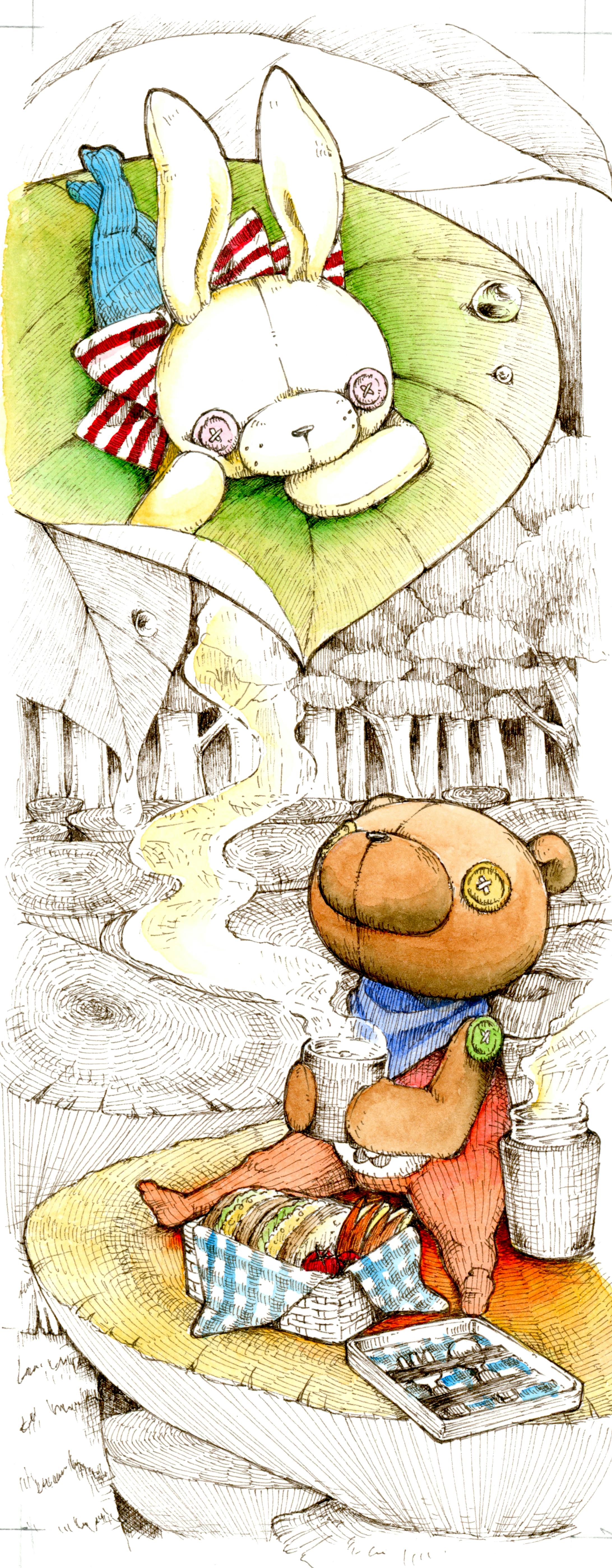 うさぎの子とくまの子-1