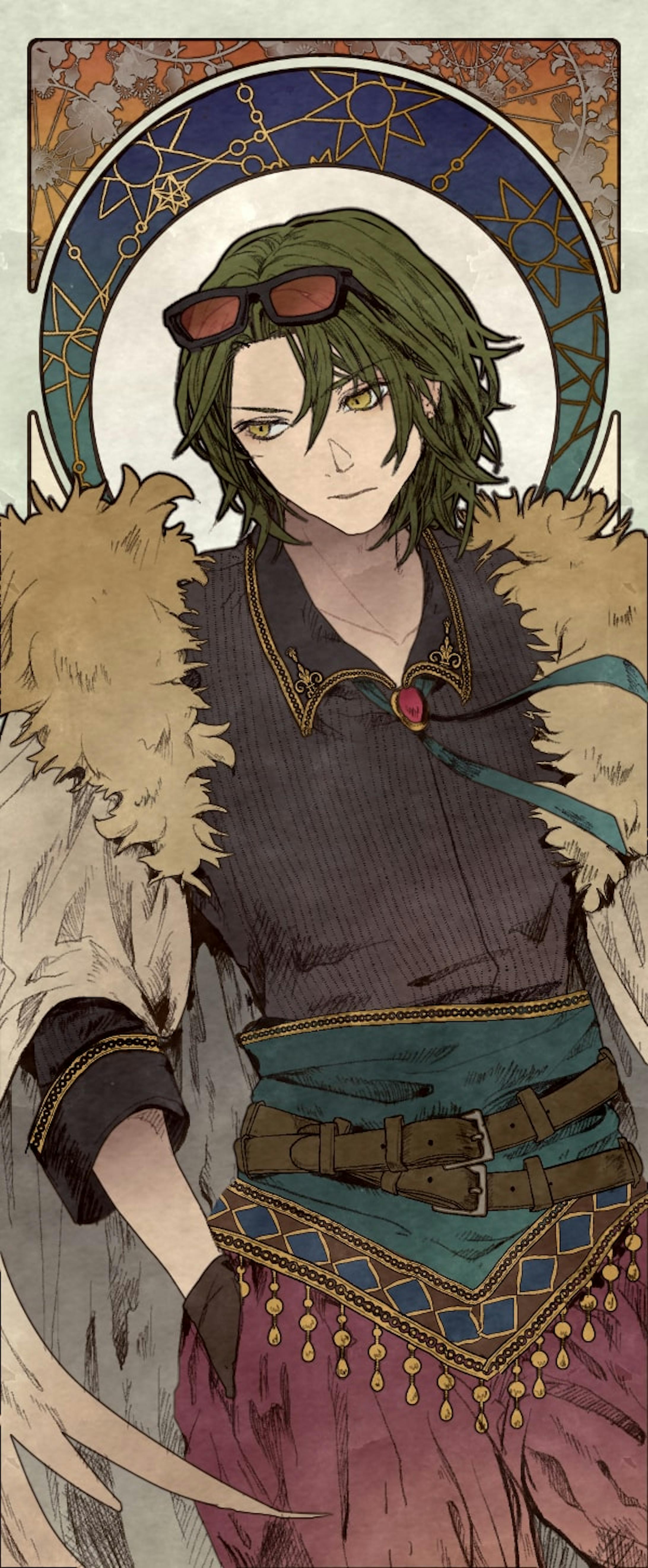 ミュシャ風 ミュシャ風