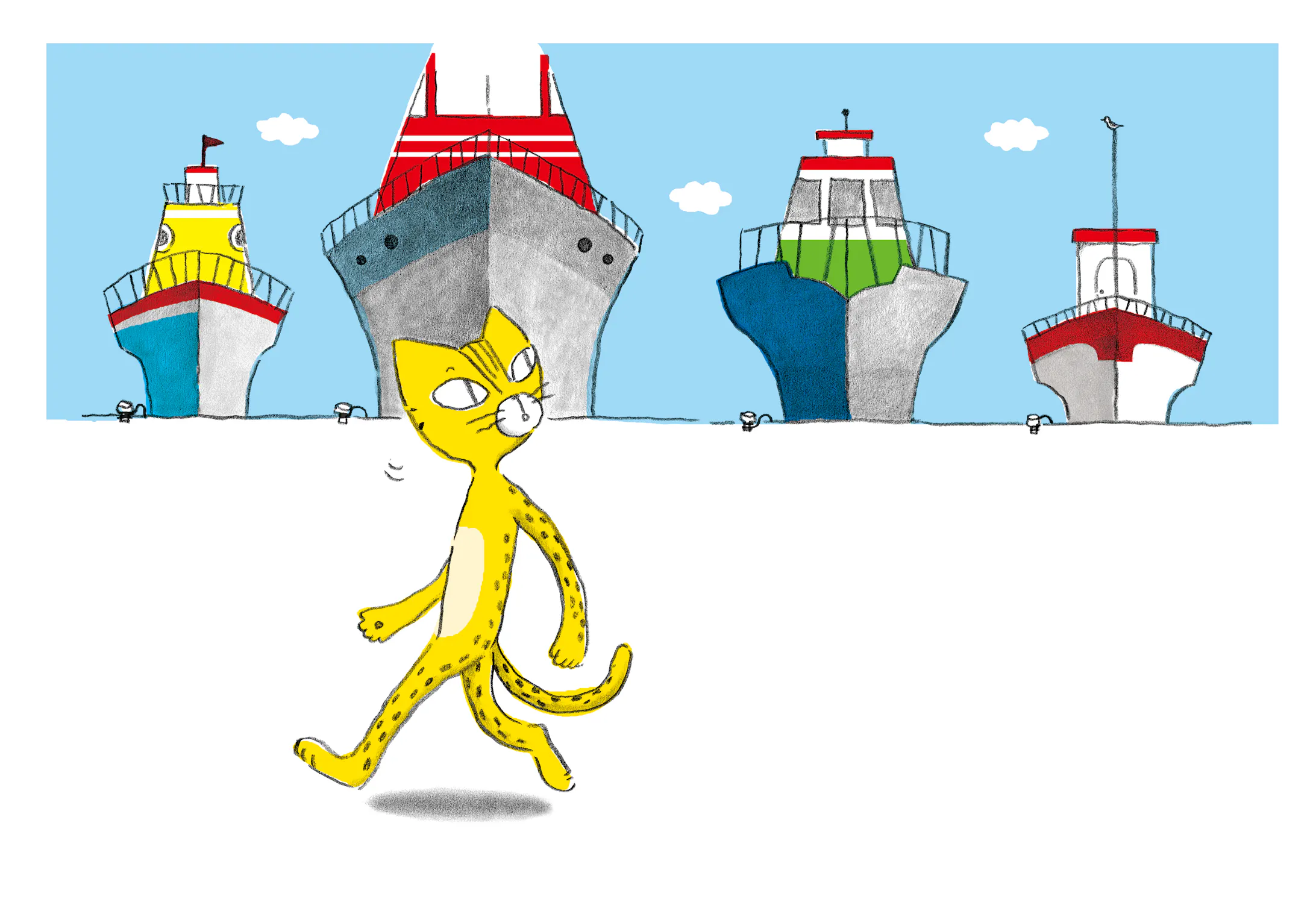 絵本 ふしぎなヨットのかいぞくやまねこ