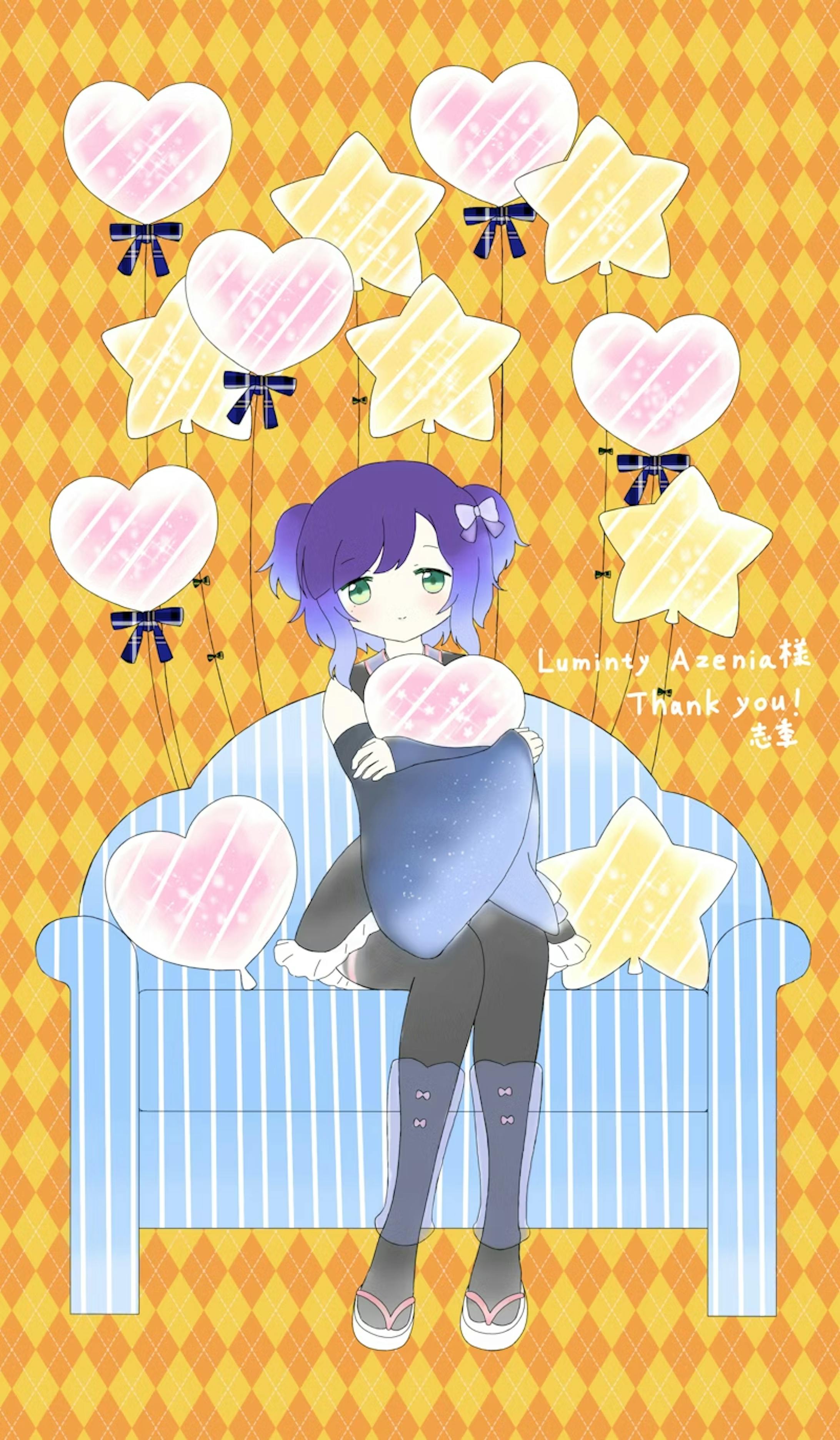 リクエストイラスト(Vtuber)-1