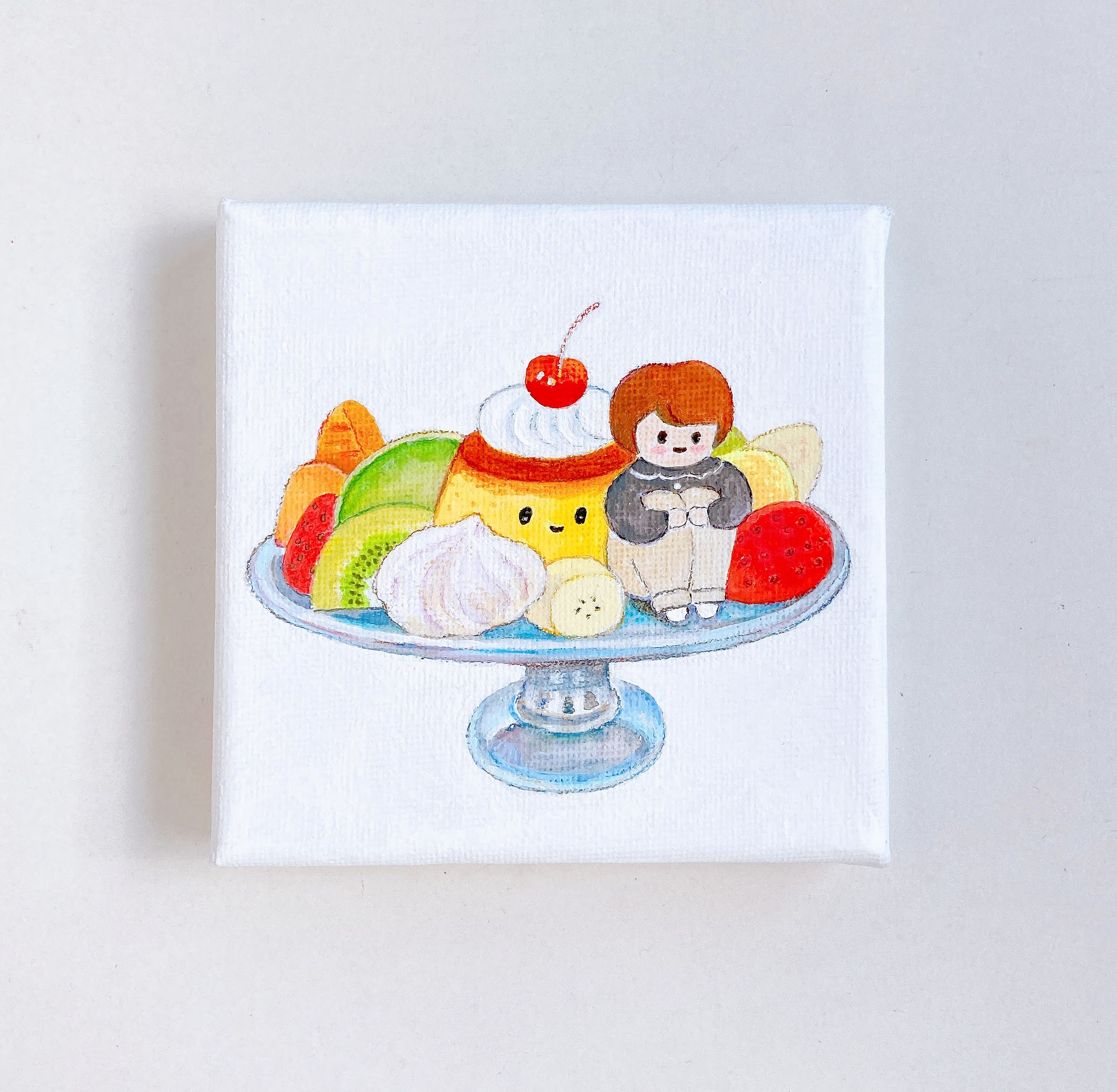 たべもの似顔絵-1