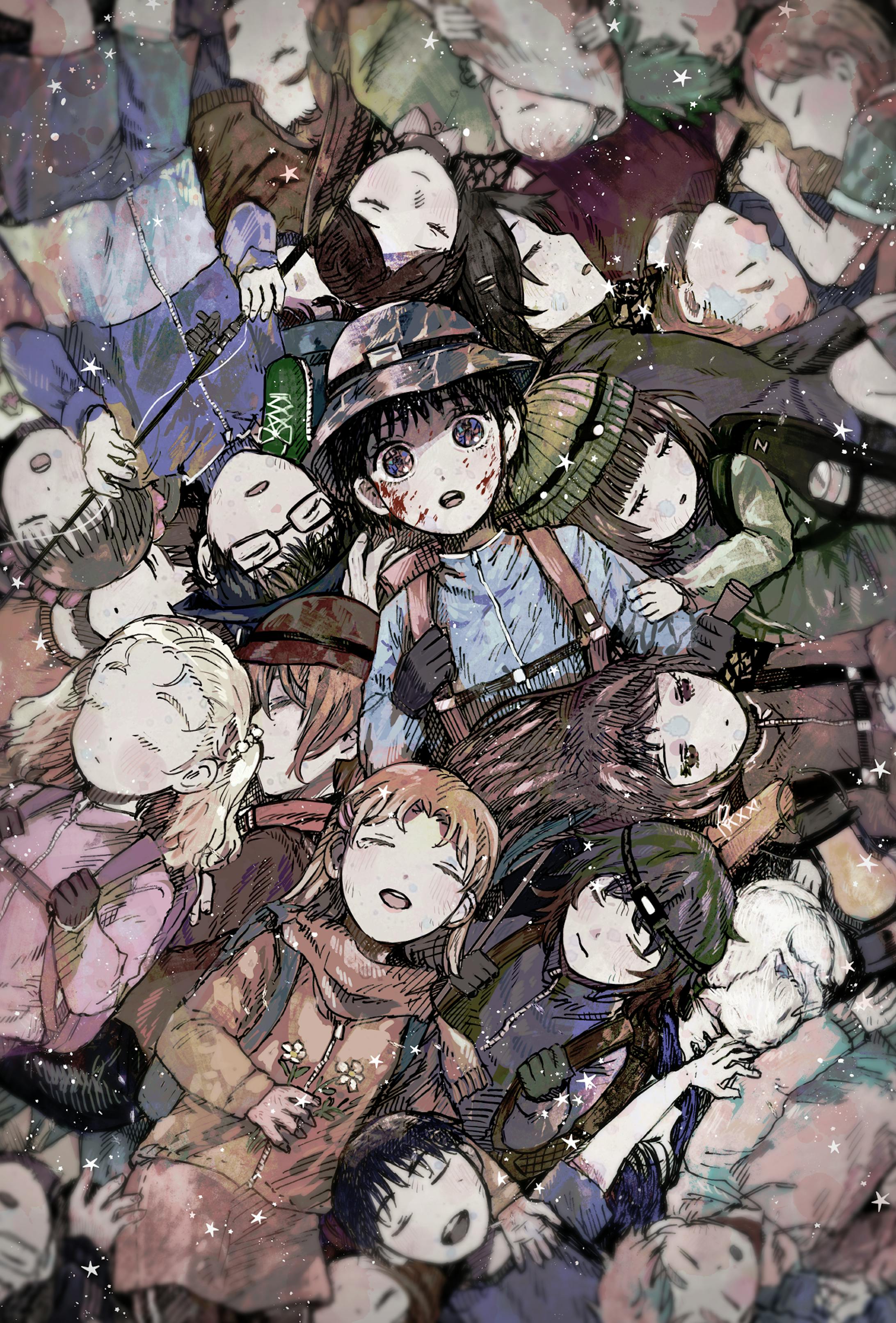 オリジナルイラスト「遭難」-1