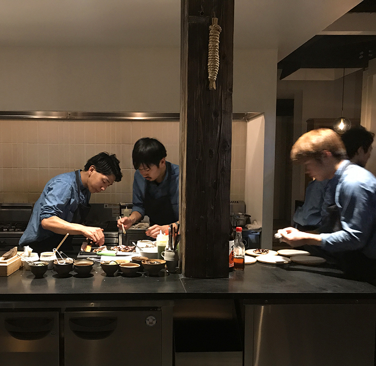 対談、日本酒