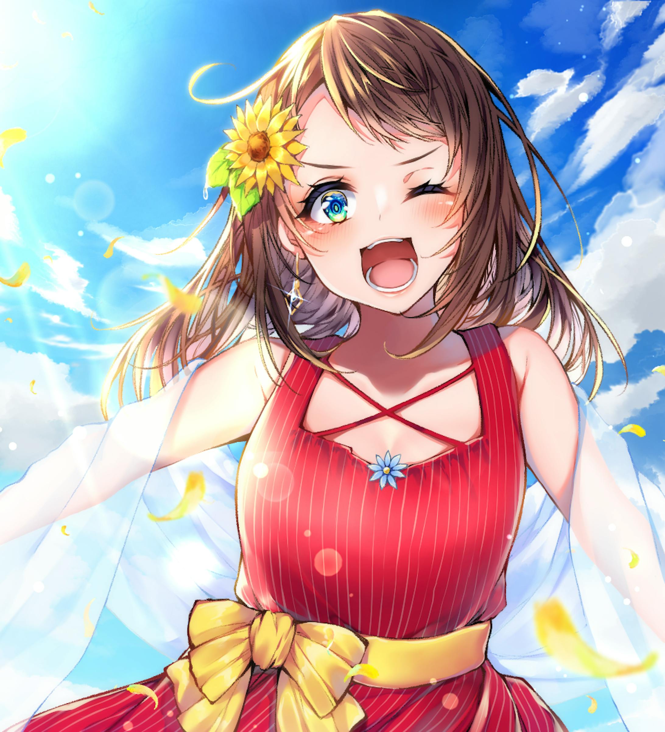 夏と女の子-1