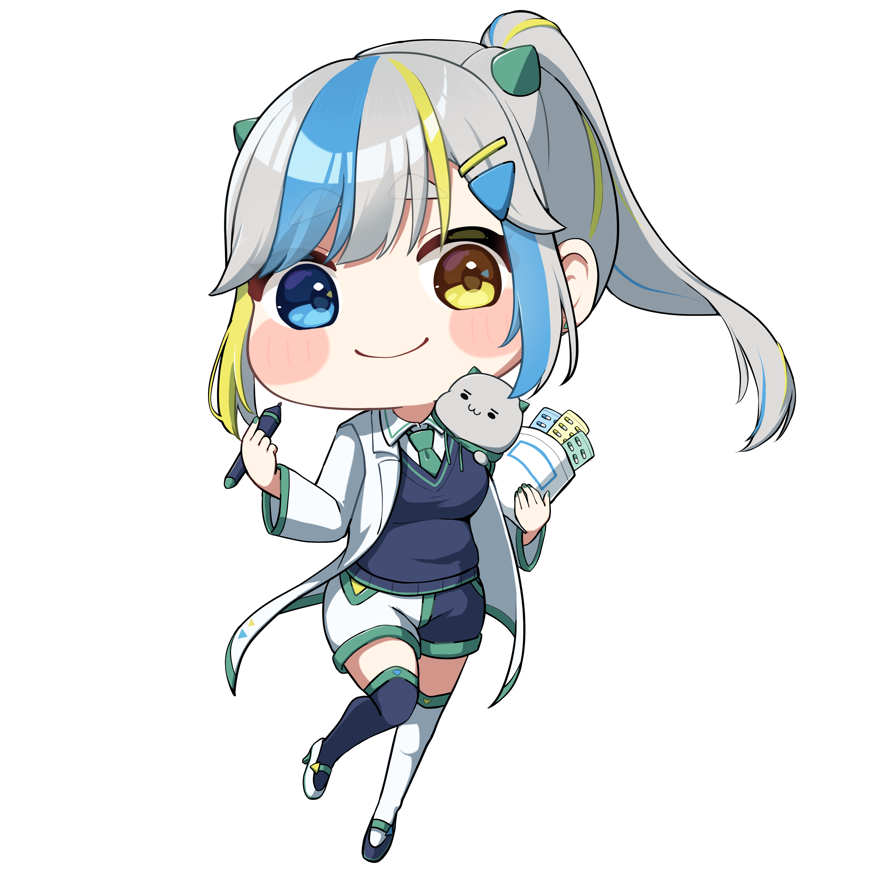 碧月おりごん活動用ミニキャラ-1