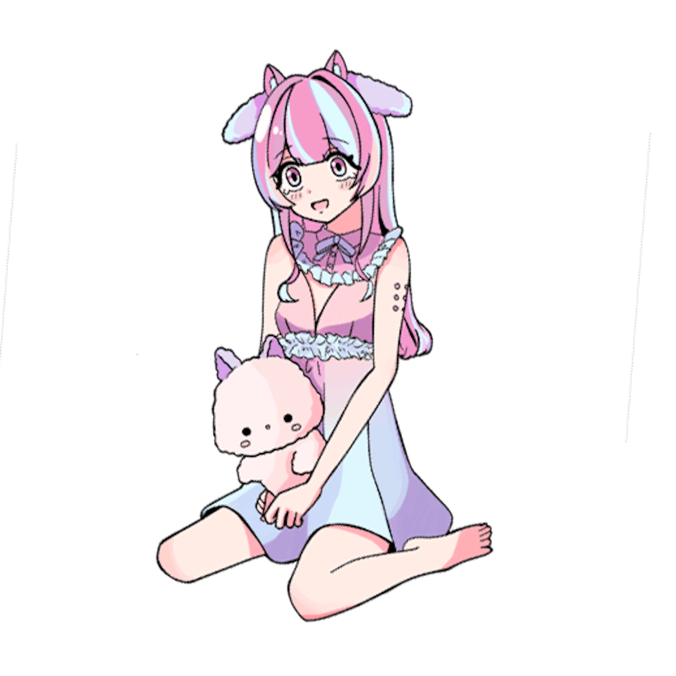 うさぎ　キャラクターデザイン-1