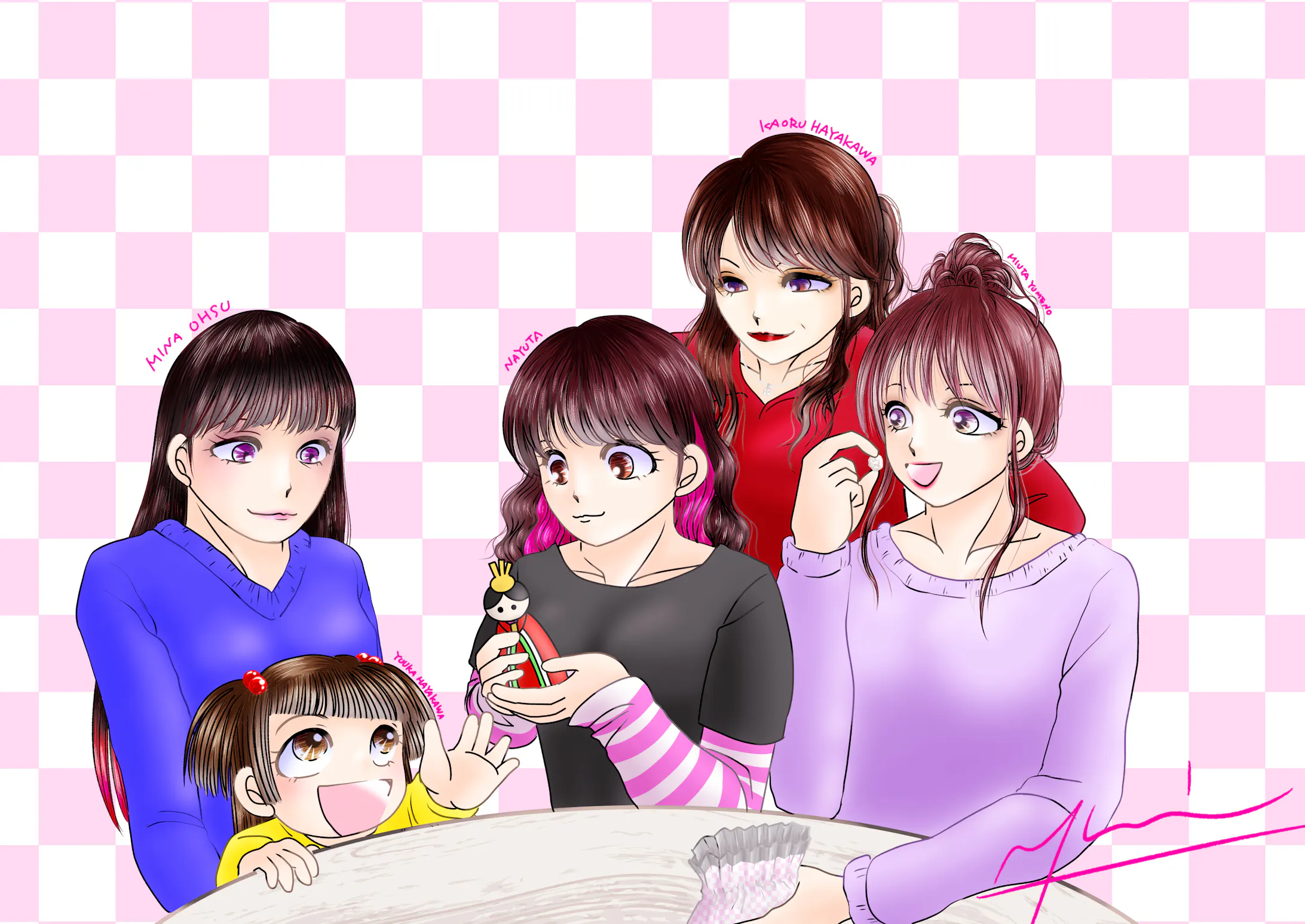 イラスト 3人以上 イラスト 3人以上