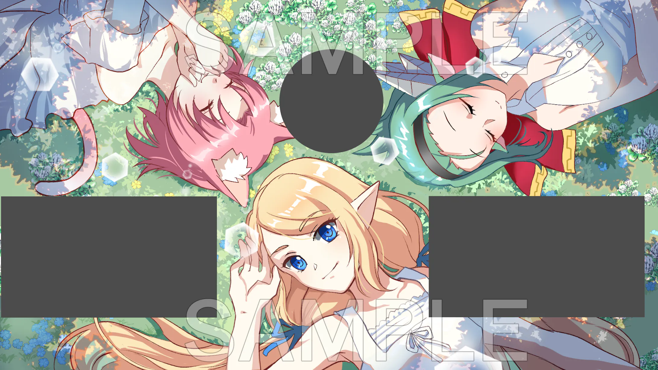 株式会社uiui様ご依頼edイラスト 作画