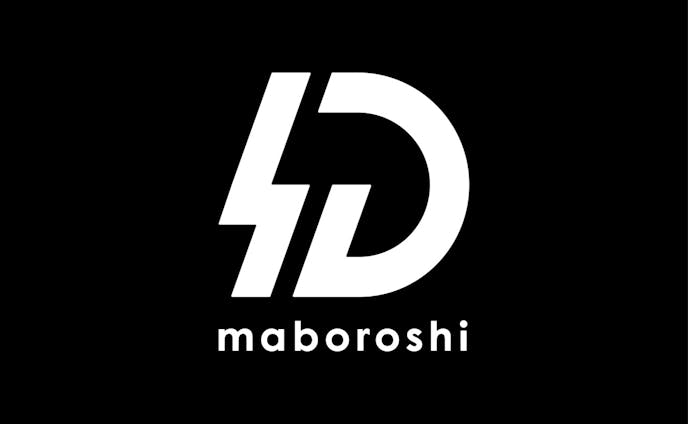 「maboroshi」ロゴマーク