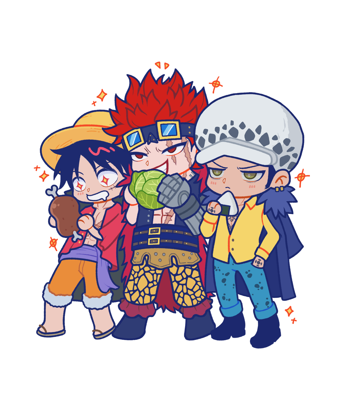 [ONE PIECE] Supernova Trio-1