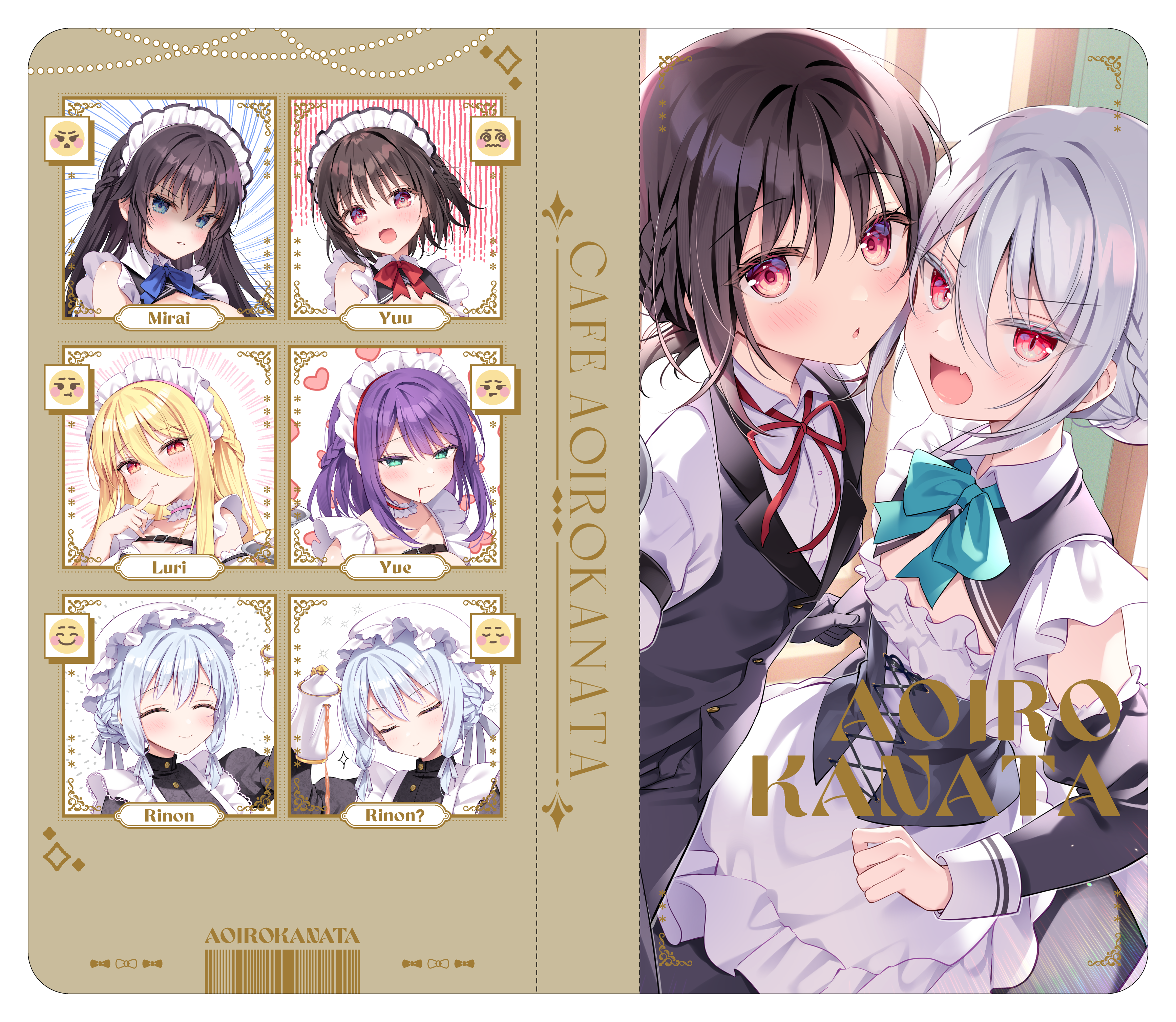 グッズデザイン-色谷あすか様ご依頼『チェキホルダー』-1