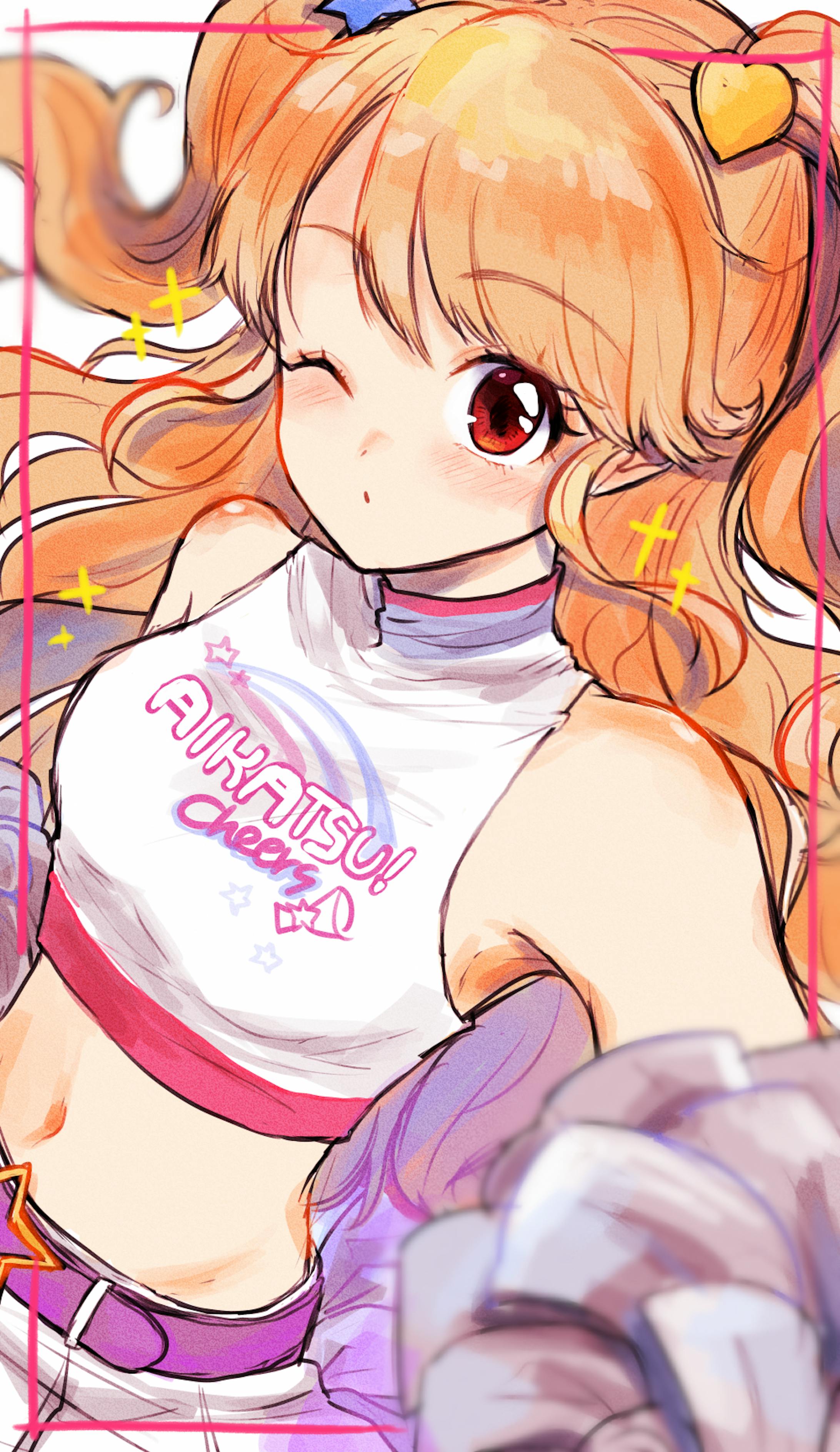 アイカツ　夏樹みくる BANDAI - アイカツ 神崎美月 夏樹みくる WM ポストカード [非売品]の