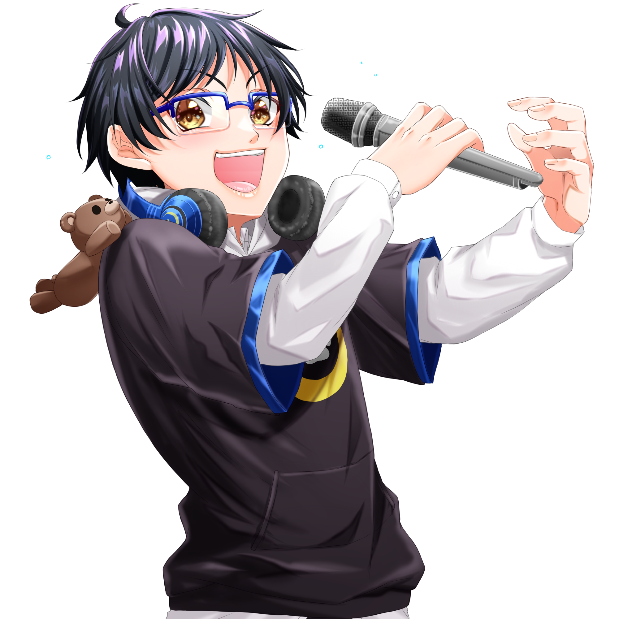 創作 アンニュイ男子 参加イラスト