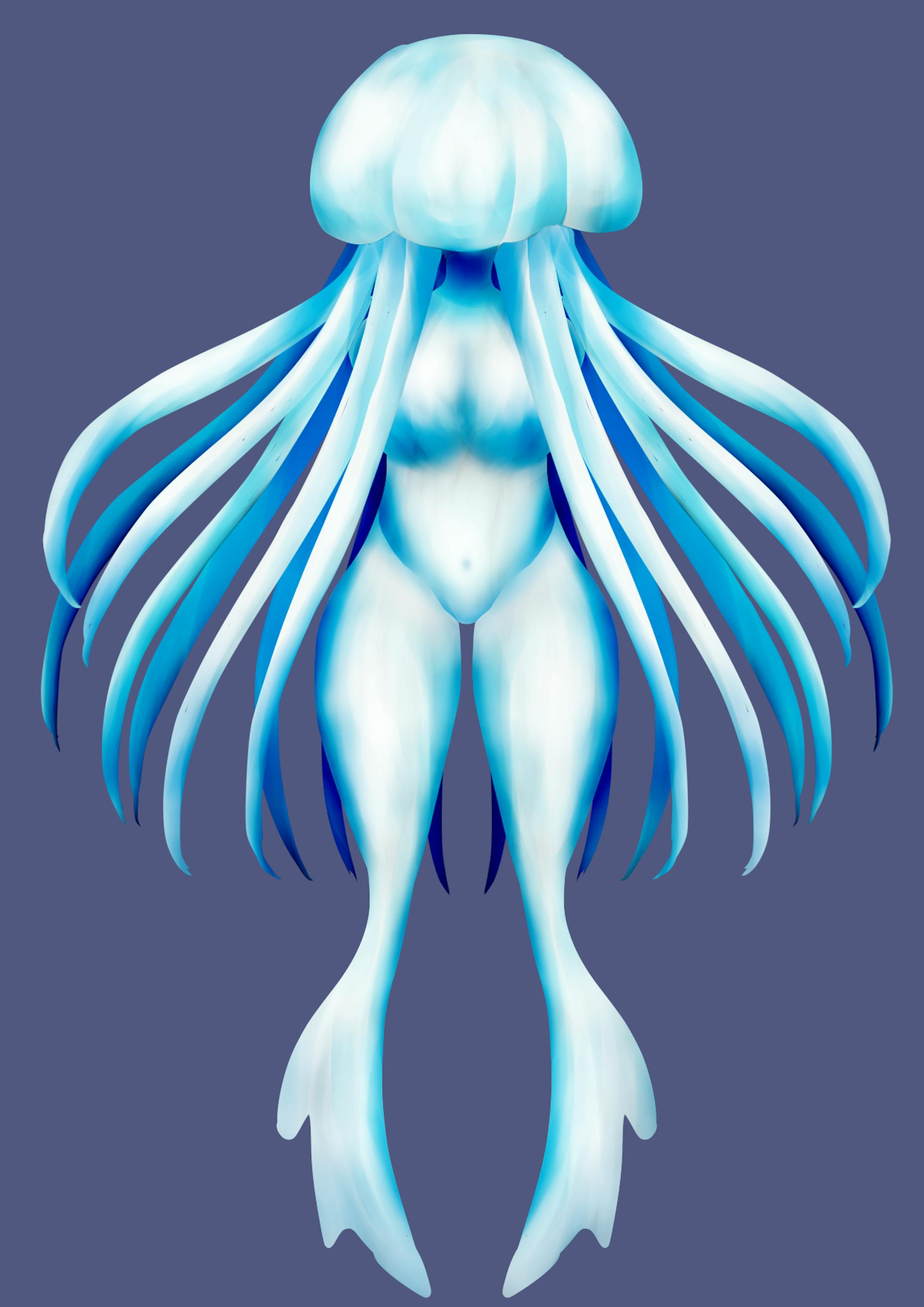 厚塗り風クリーチャーイラスト 厚塗り風クリーチャーイラスト