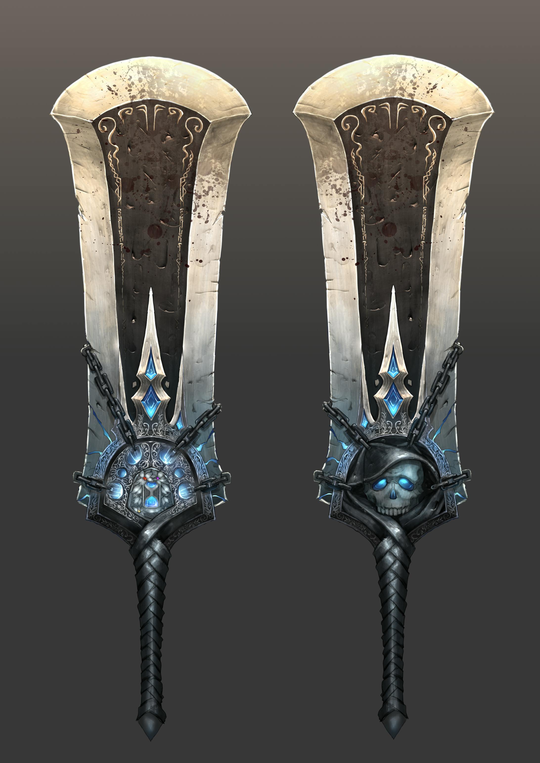 女性キャラ 巨大武器デザイン 女性キャラ 巨大武器デザイン