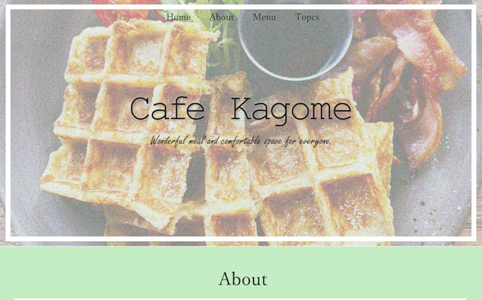 Cafe Kagome