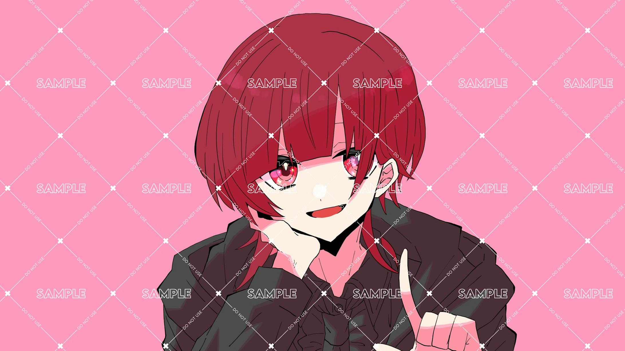 ウルフカットの中性男の子 依頼品