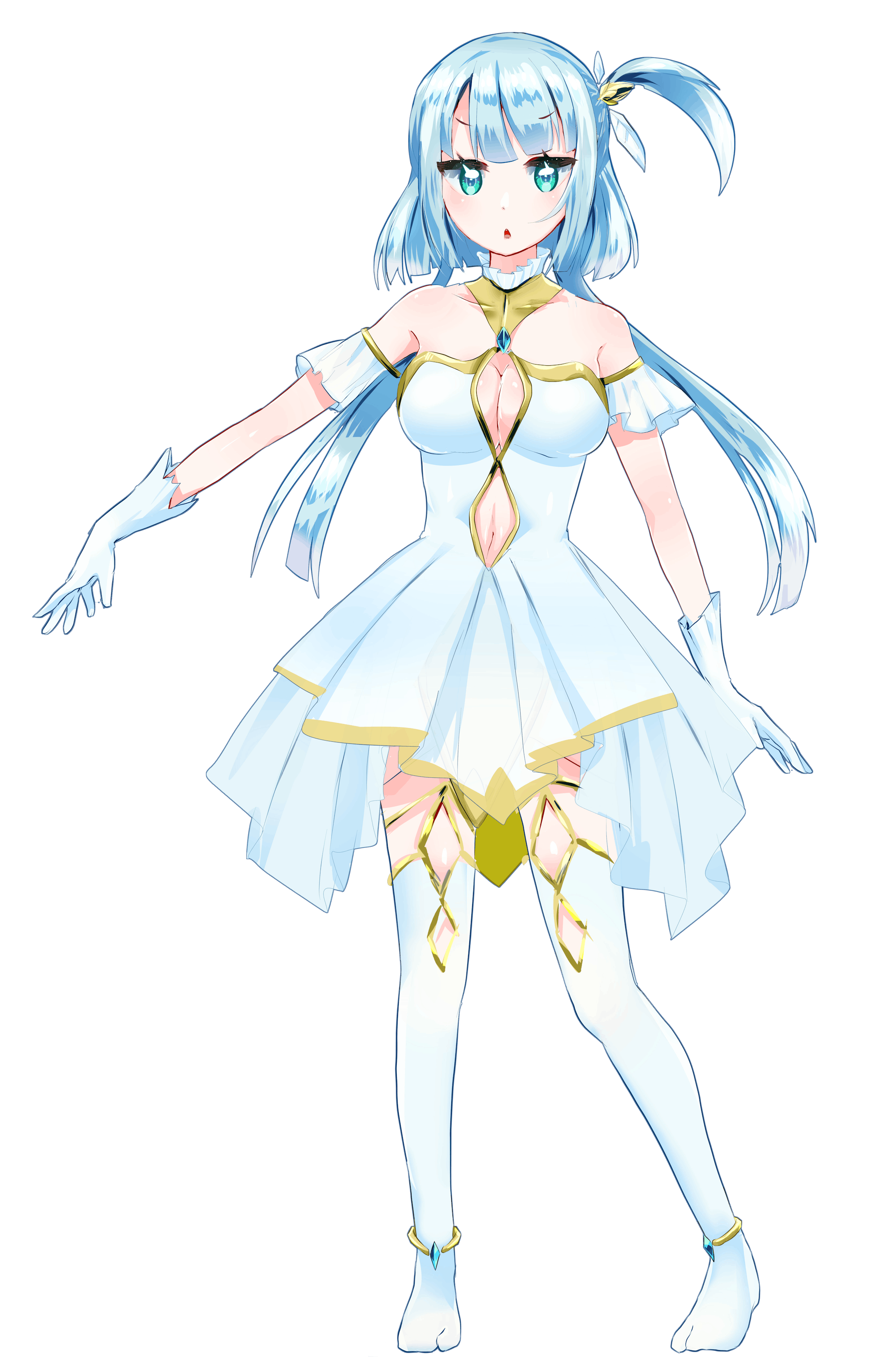 女神キャラデザ