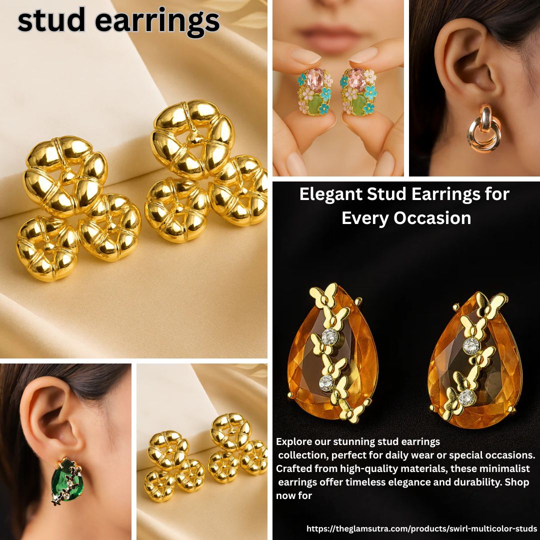 stud earrings-1