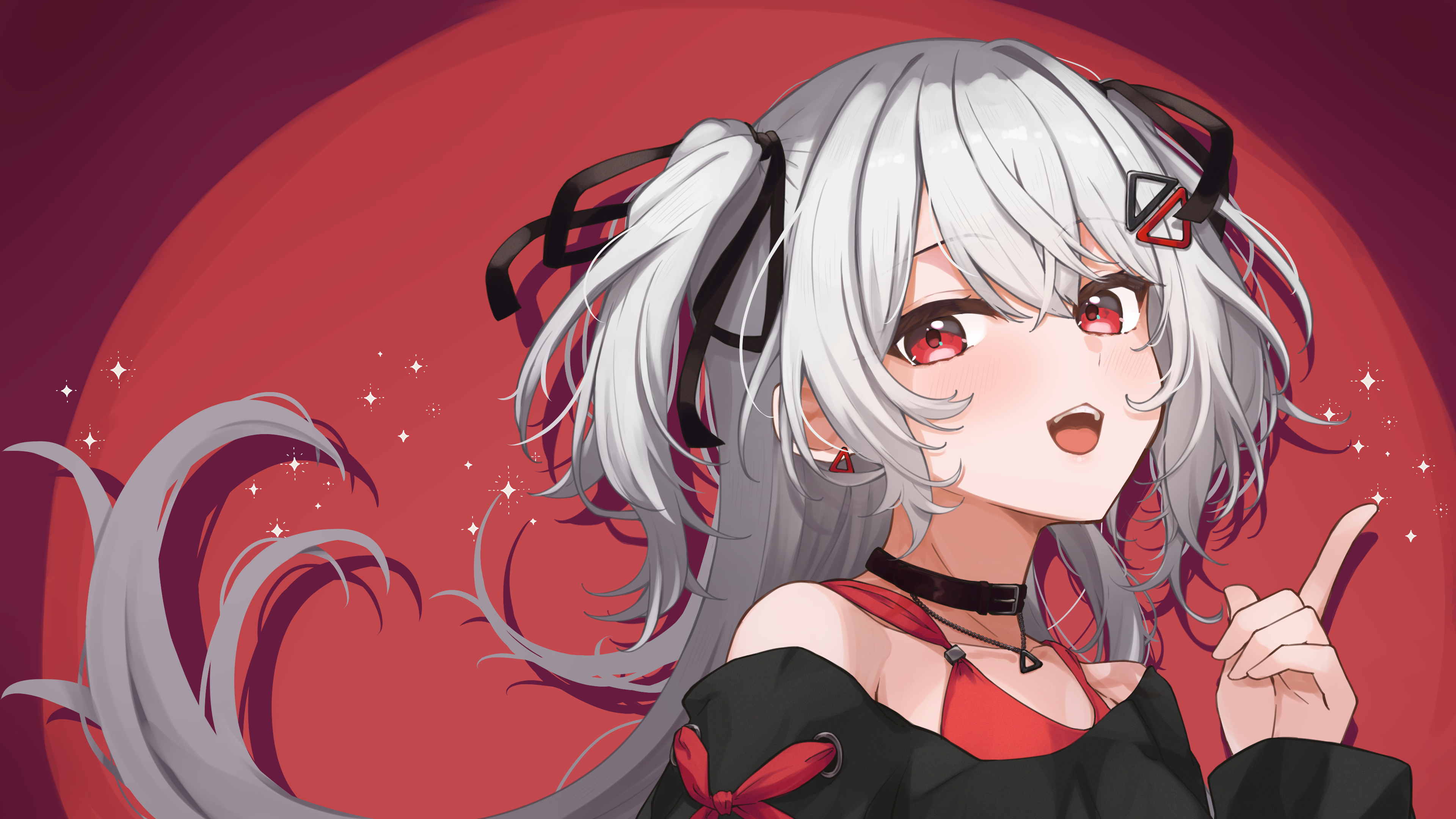 巫てんり様 メンシプ2周年記念イラスト-1