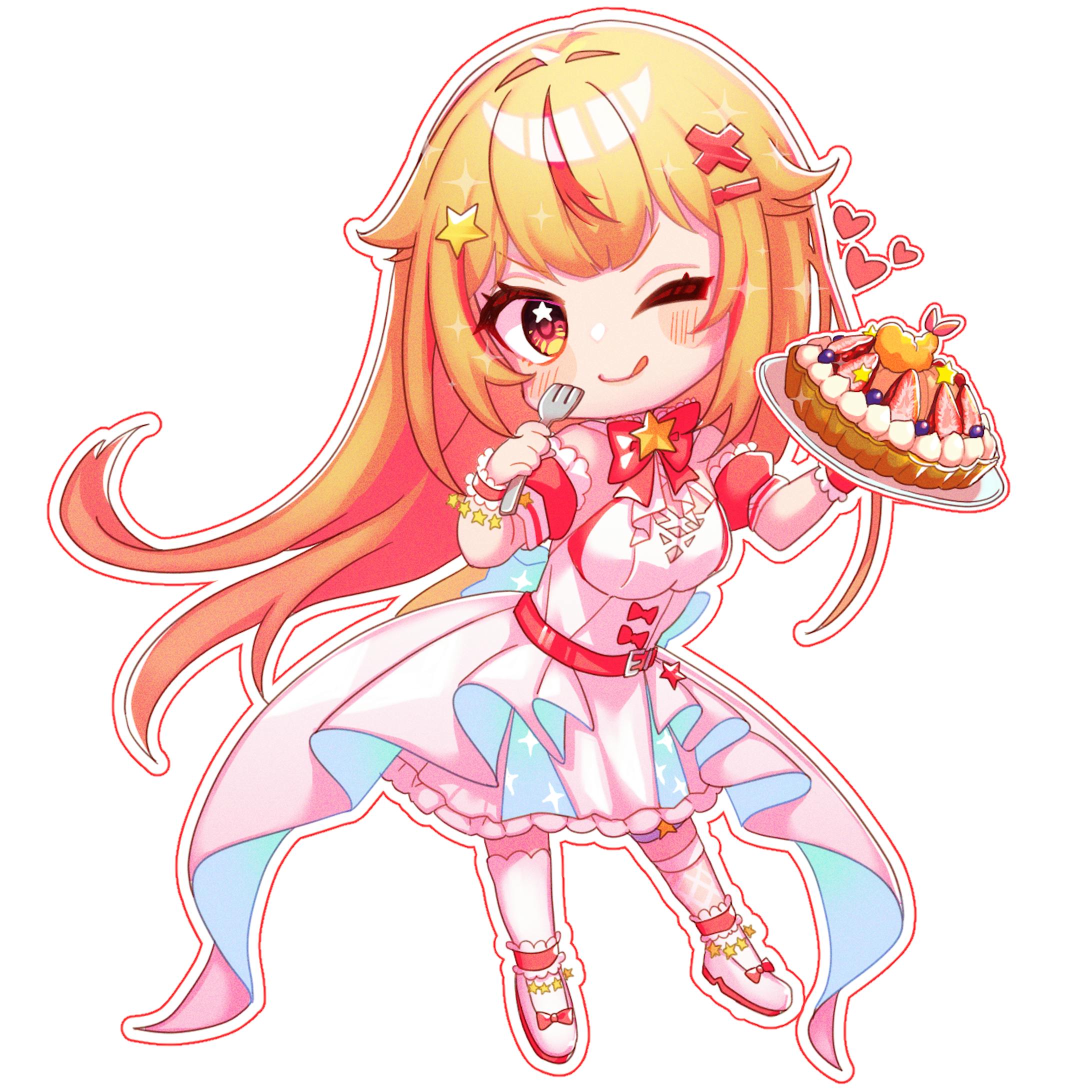 SDキャライラスト（天海ぷらね様）-1