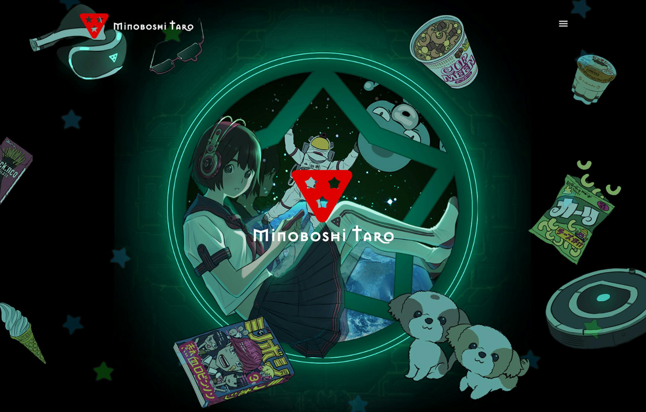 Minoboshi Taro's official website-1