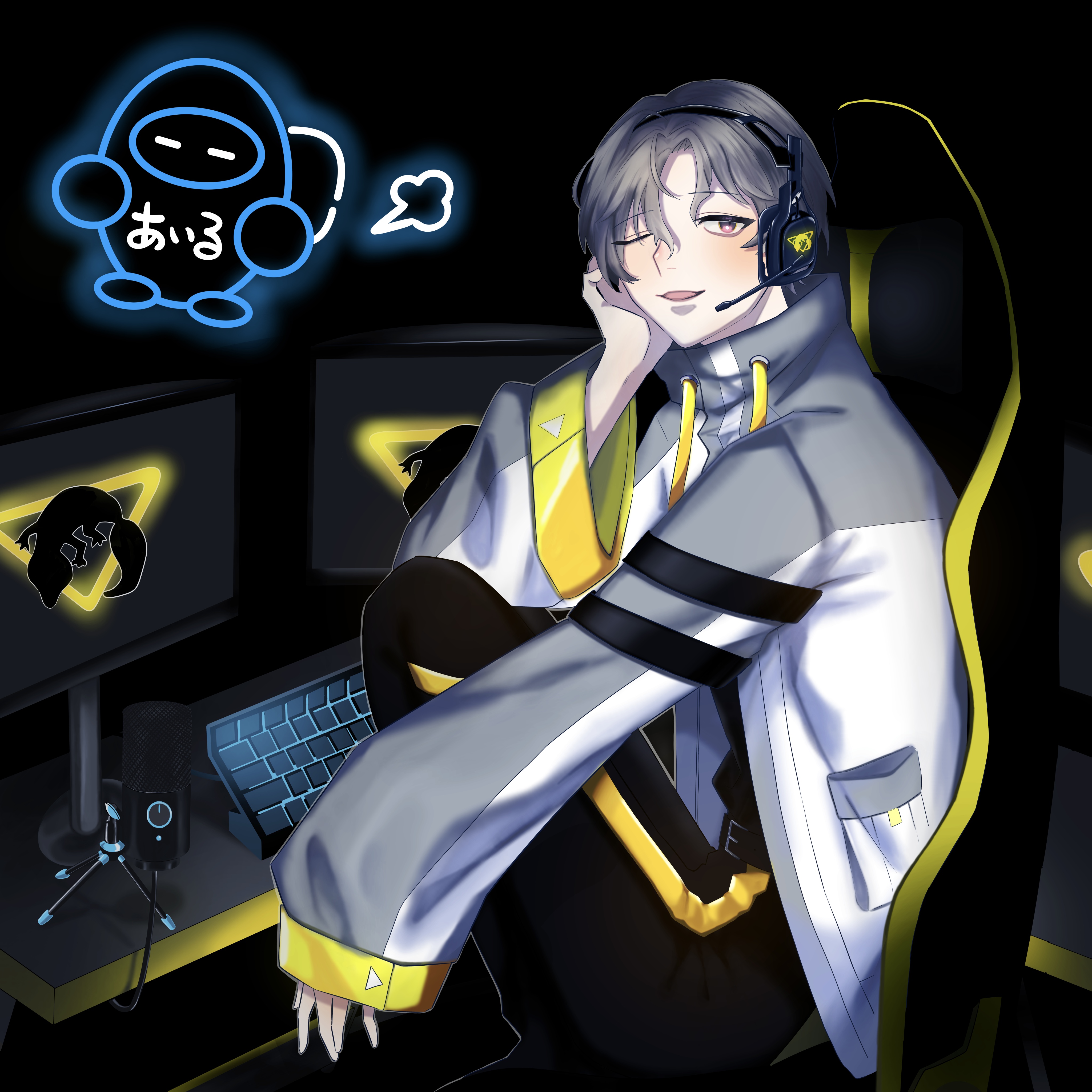 愛瑠蓮音さん一枚絵-1