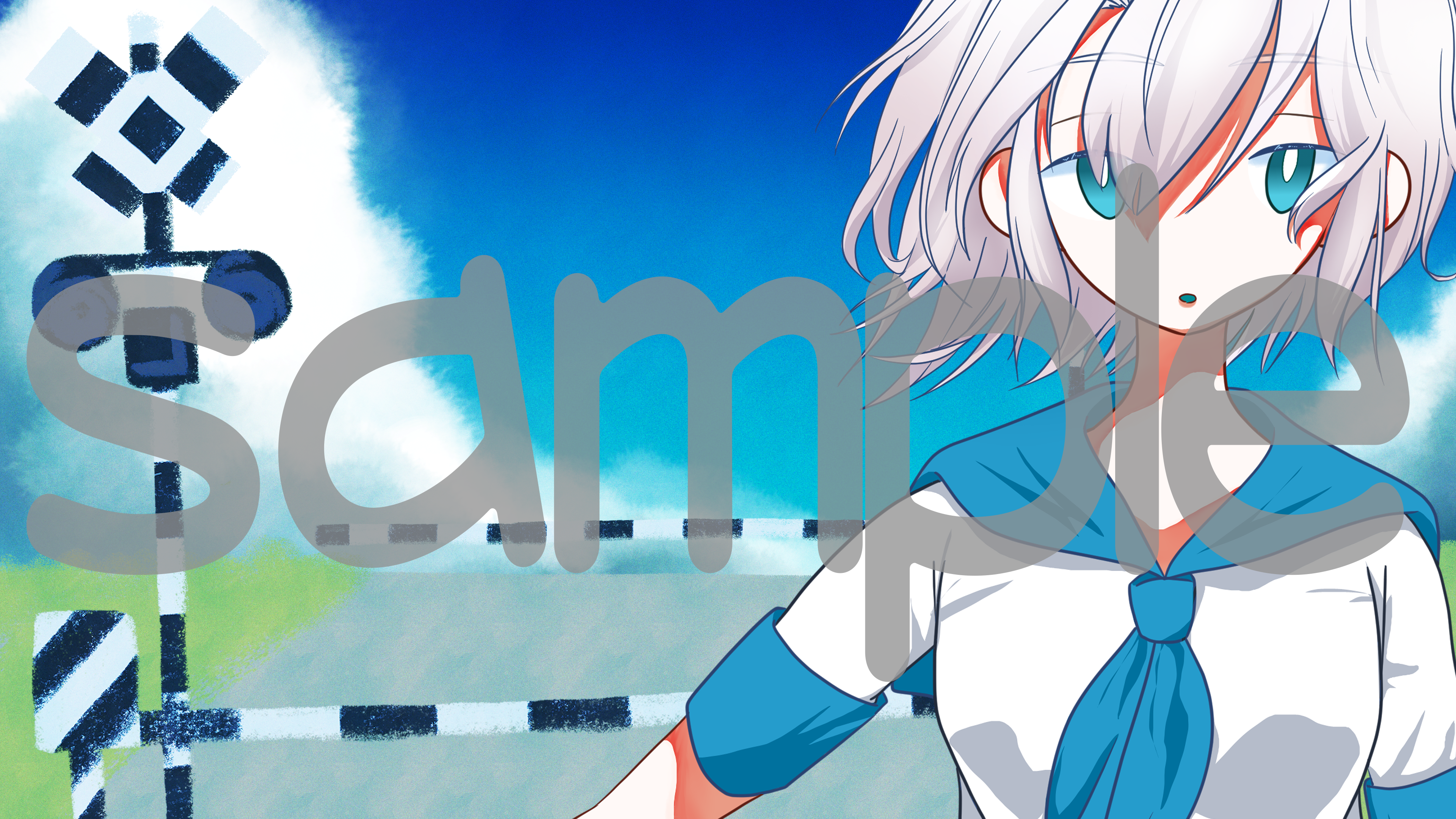 【動画素材】少女レイ　イラスト・素材・差分など-1