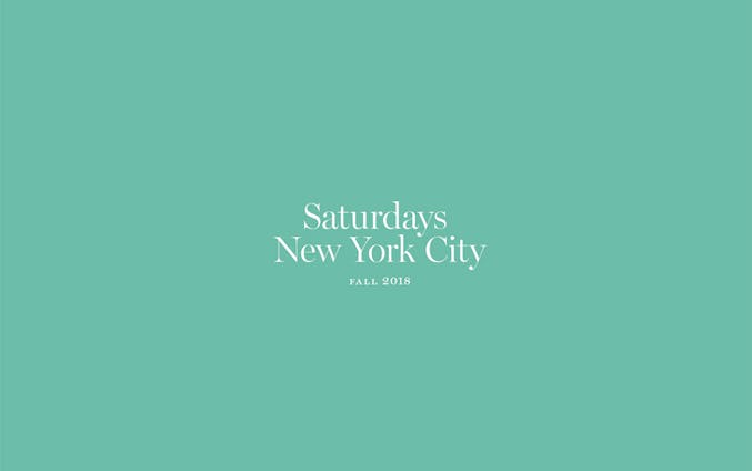 Saturdays NYC Fall 2018 feat 303 Surf